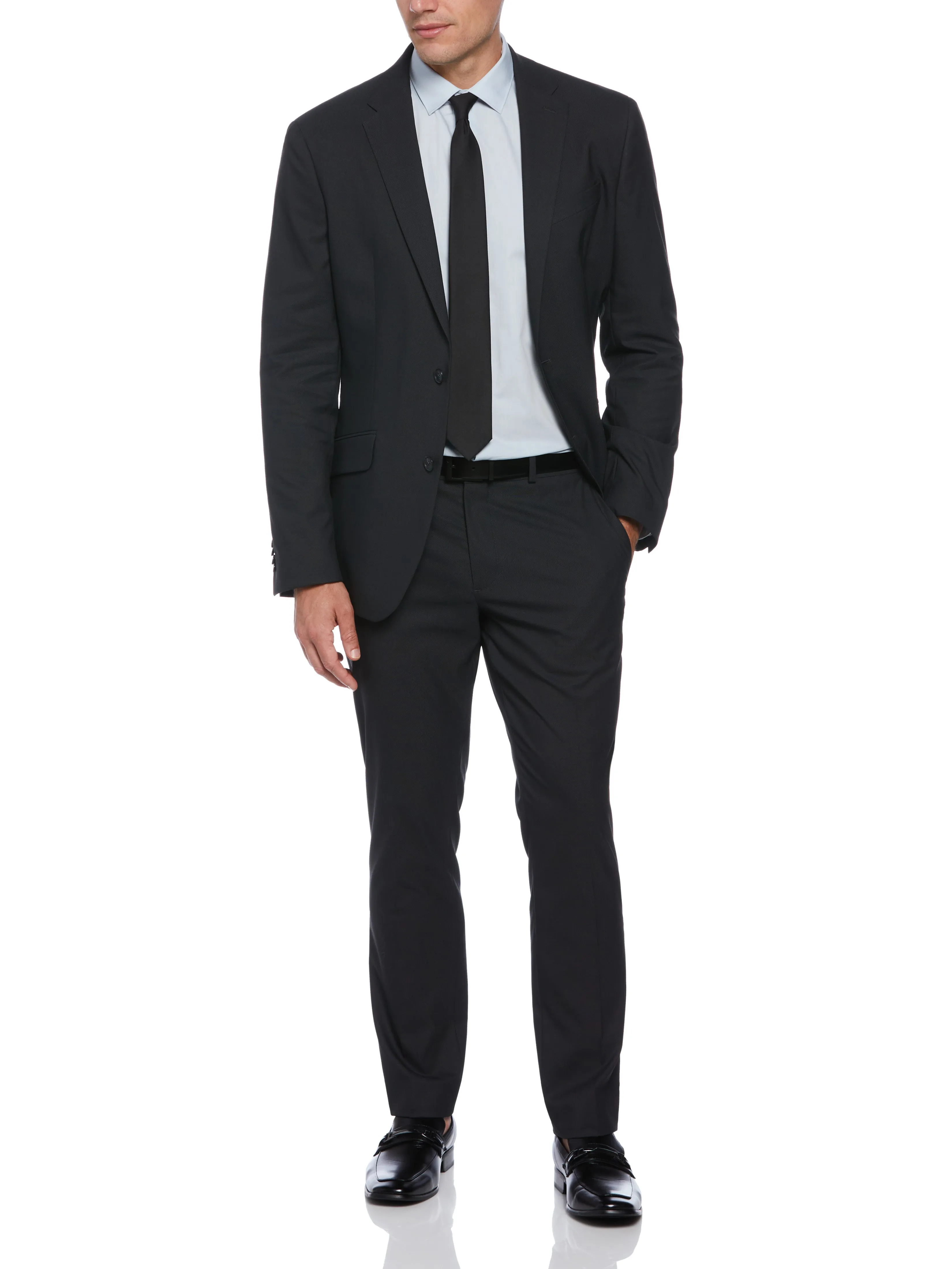 Slim Fit Stretch Washable Suit Jacket sold by Perry Ellis product image thumbnail 4