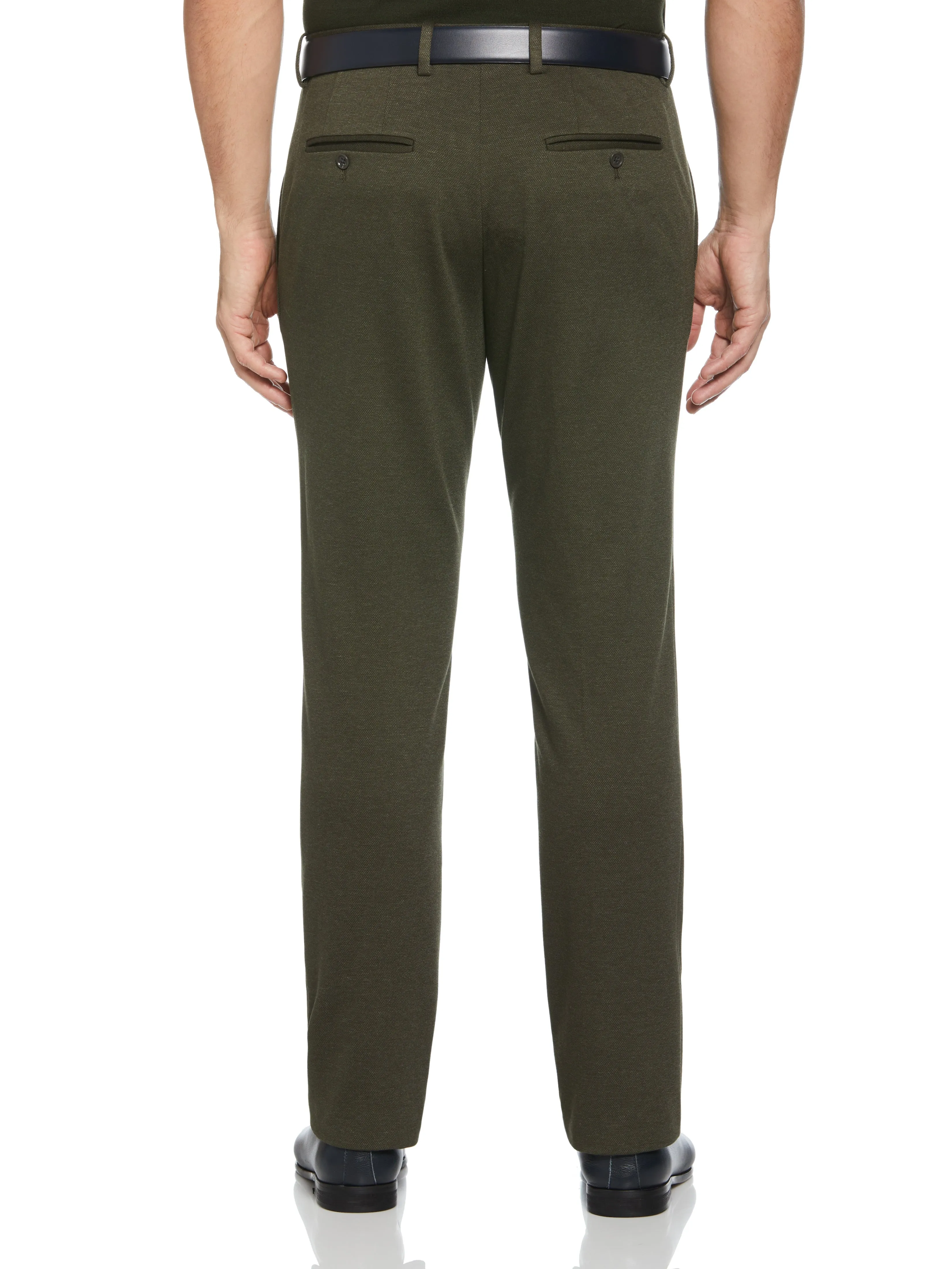 Slim Fit Two Tone Smart Knit Suit Pant sold by Perry Ellis product image thumbnail 4