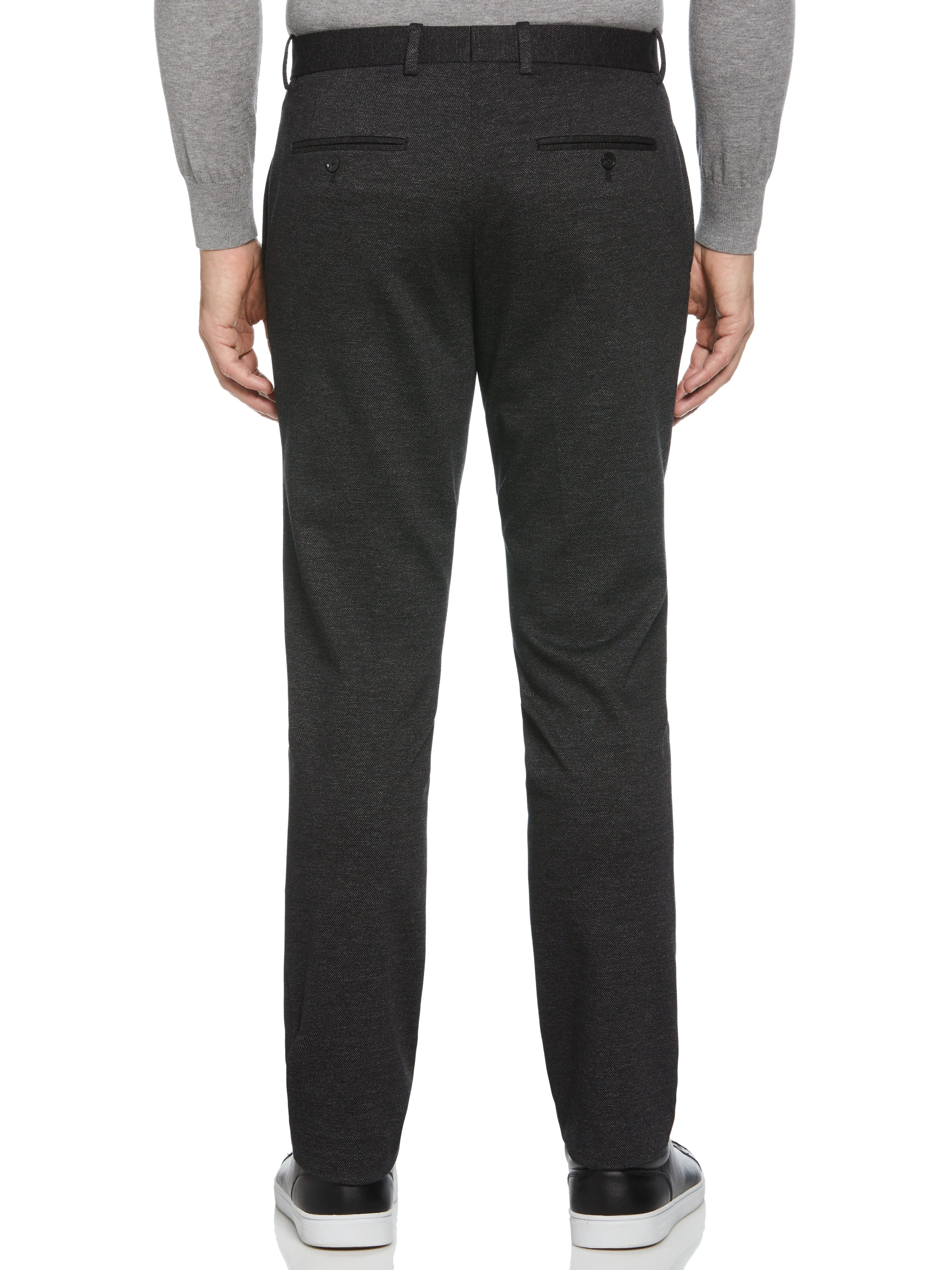 Slim Fit Two Tone Smart Knit Suit Pant sold by Perry Ellis product image thumbnail 3
