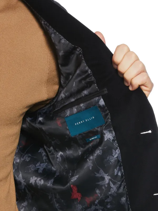 Skinny Fit Velvet Sportcoat sold by Perry Ellis