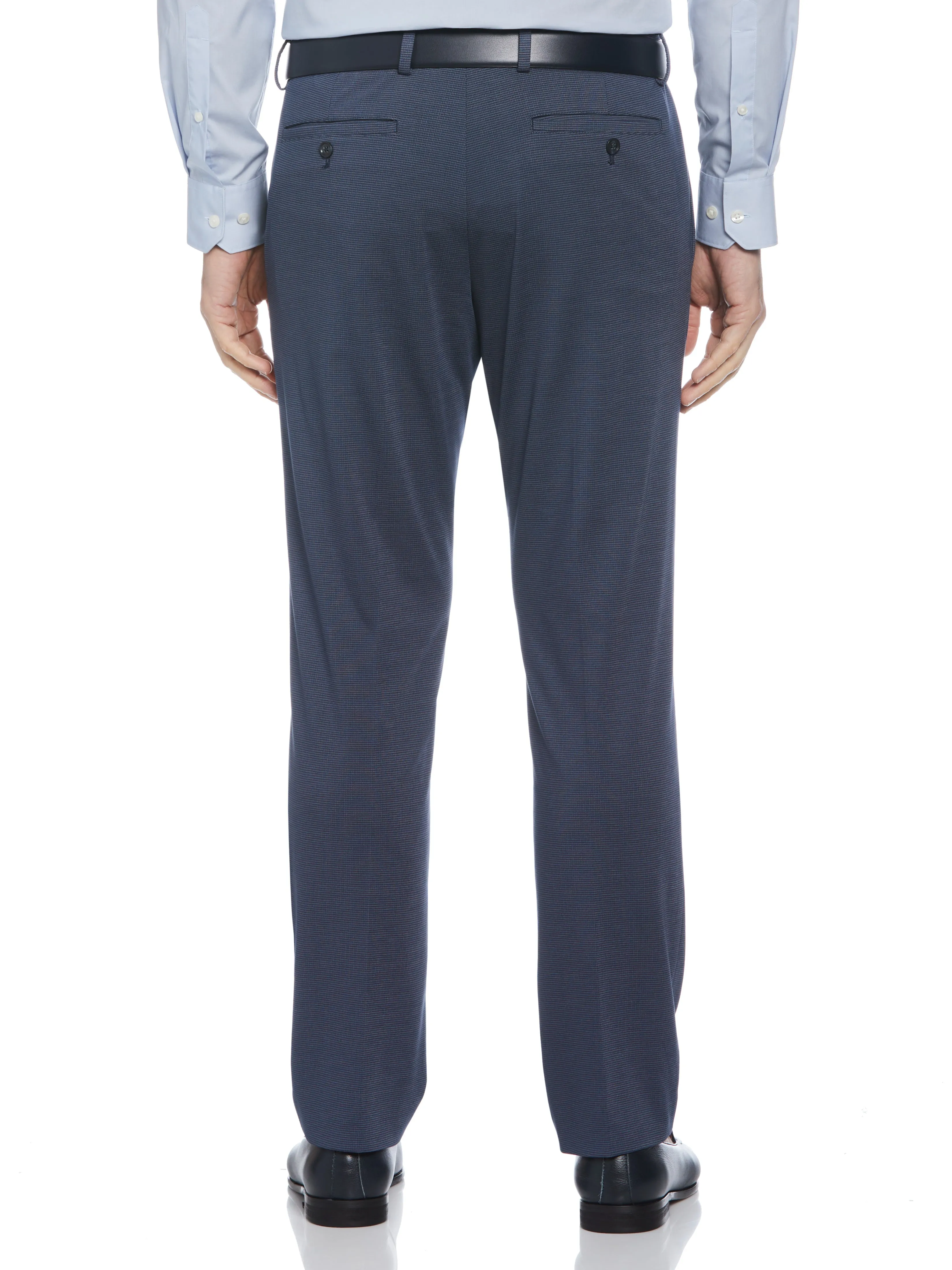 Slim Fit Microgrid Knit Suit Pant sold by Perry Ellis