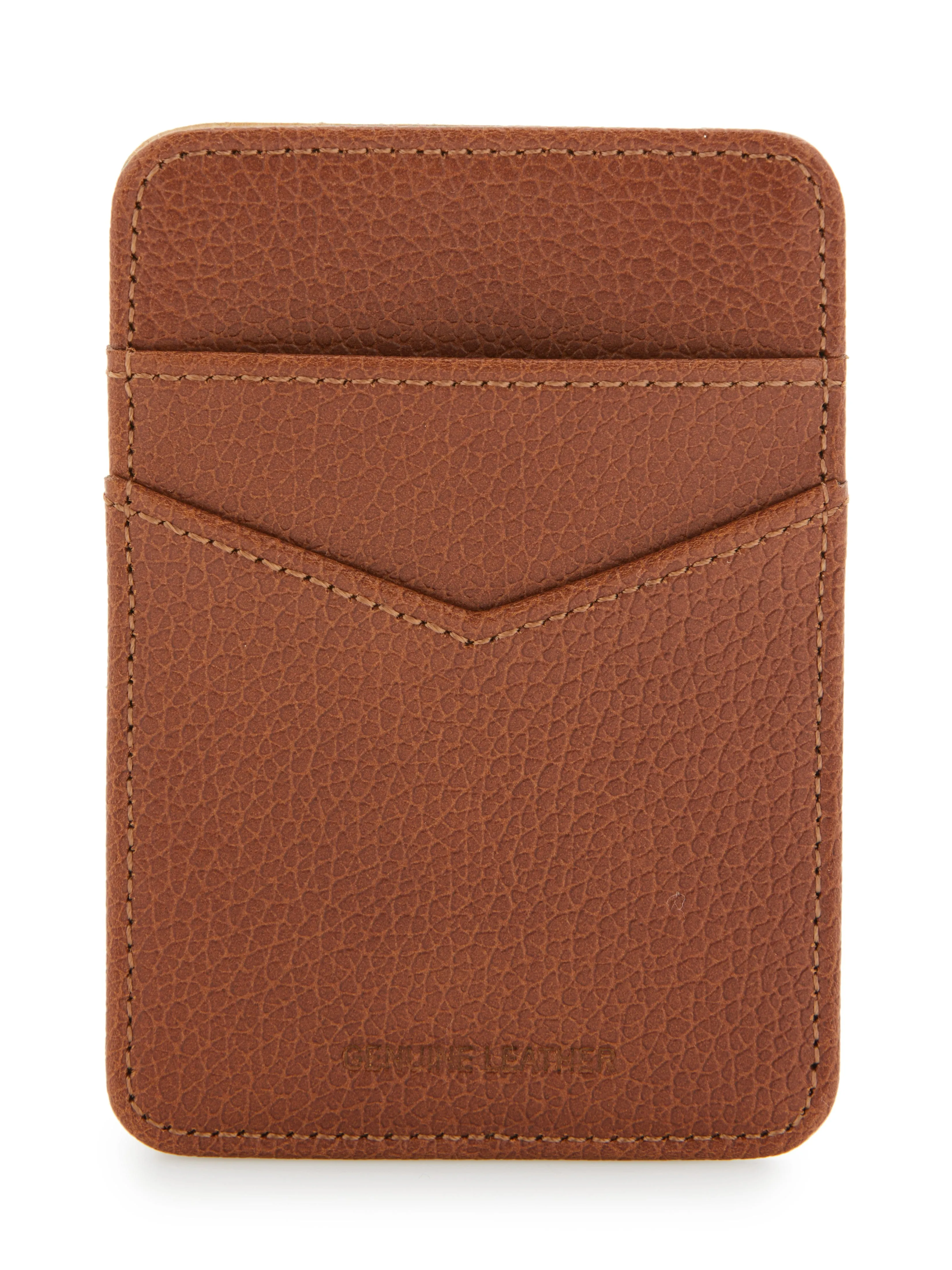 Pebble Leather Phone Card Holder sold by Perry Ellis product image thumbnail 4
