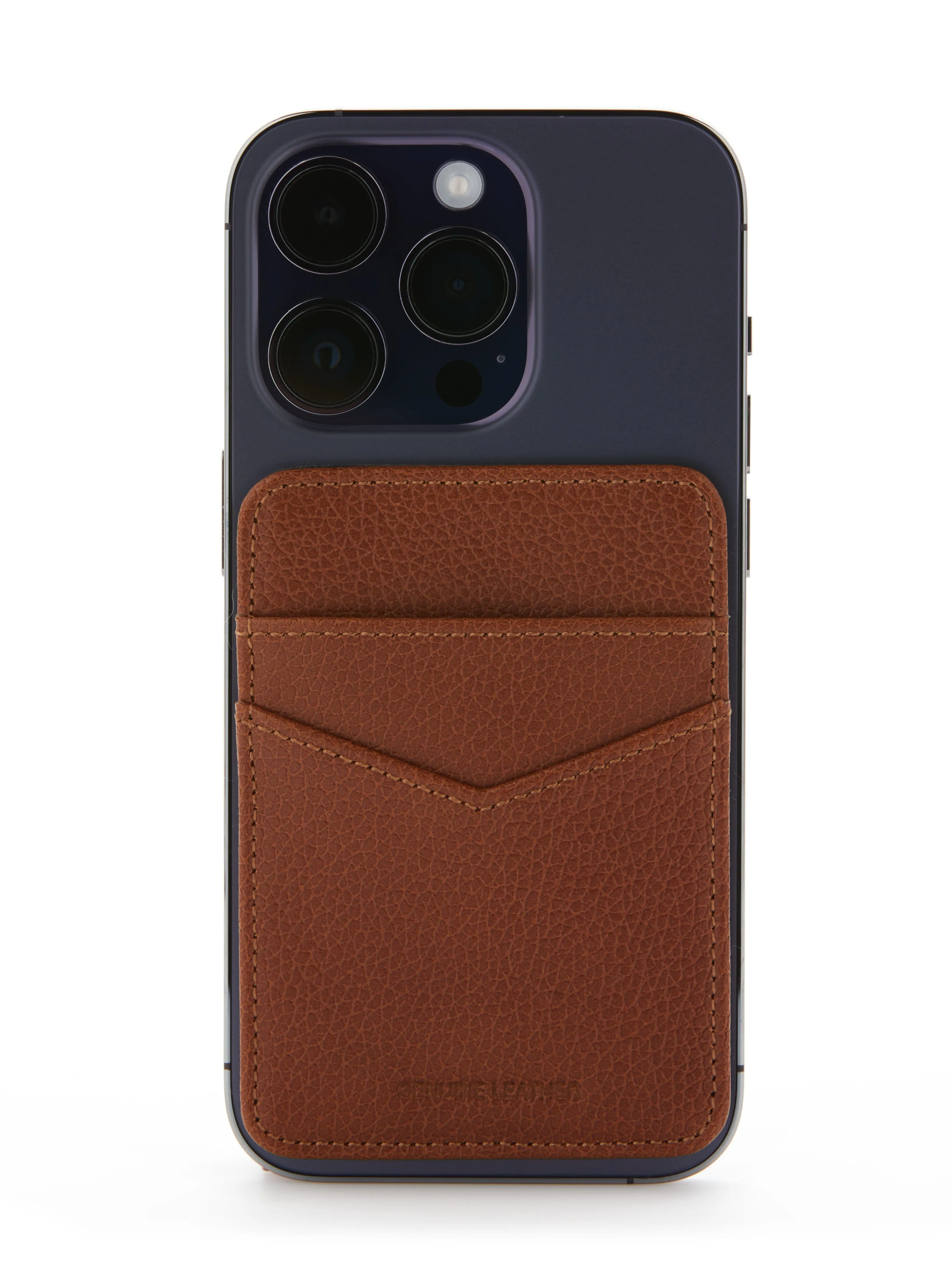 Pebble Leather Phone Card Holder sold by Perry Ellis product image thumbnail 2