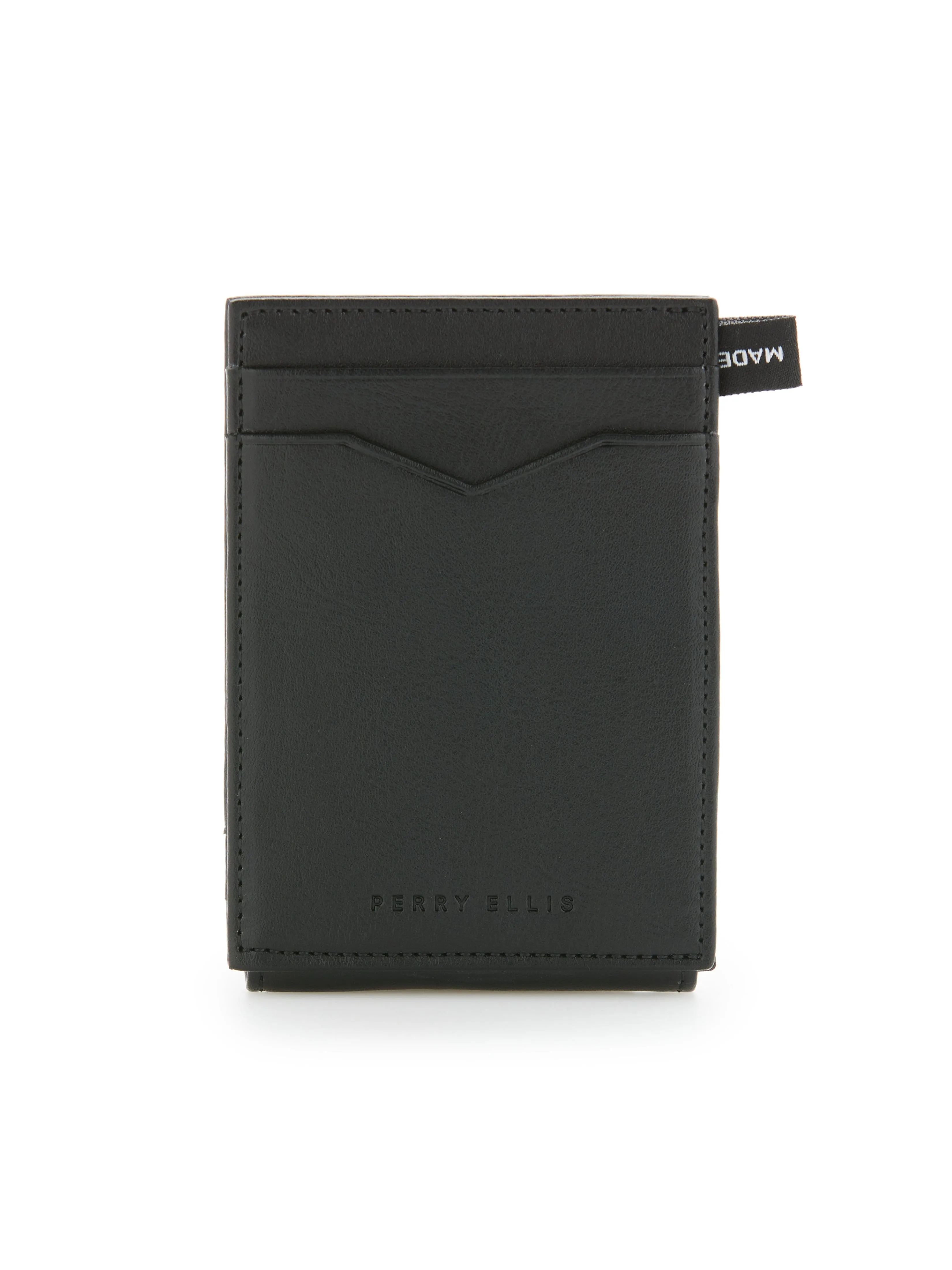 Leather Magnetic Card Case Wallet sold by Perry Ellis