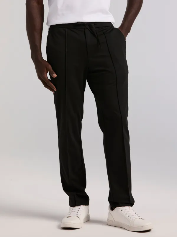 Slim Tapered Pintuck Pull-on Pants sold by Perry Ellis