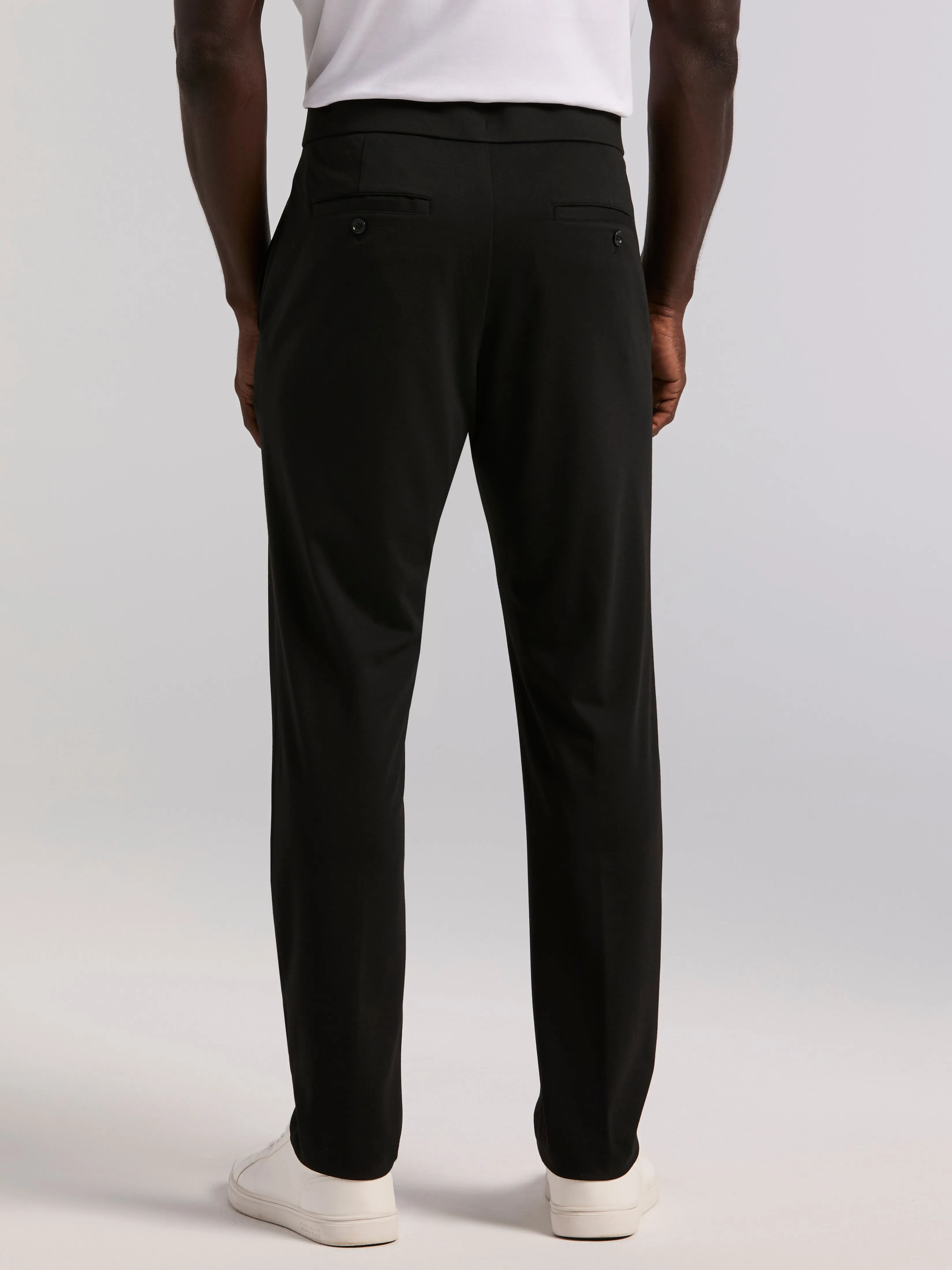 Slim Tapered Pintuck Pull-on Pants sold by Perry Ellis product image thumbnail 4