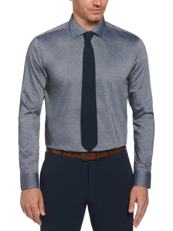 Slim Fit Luxe Button-Down TENCEL™ Twill Dress Shirt sold by Perry Ellis