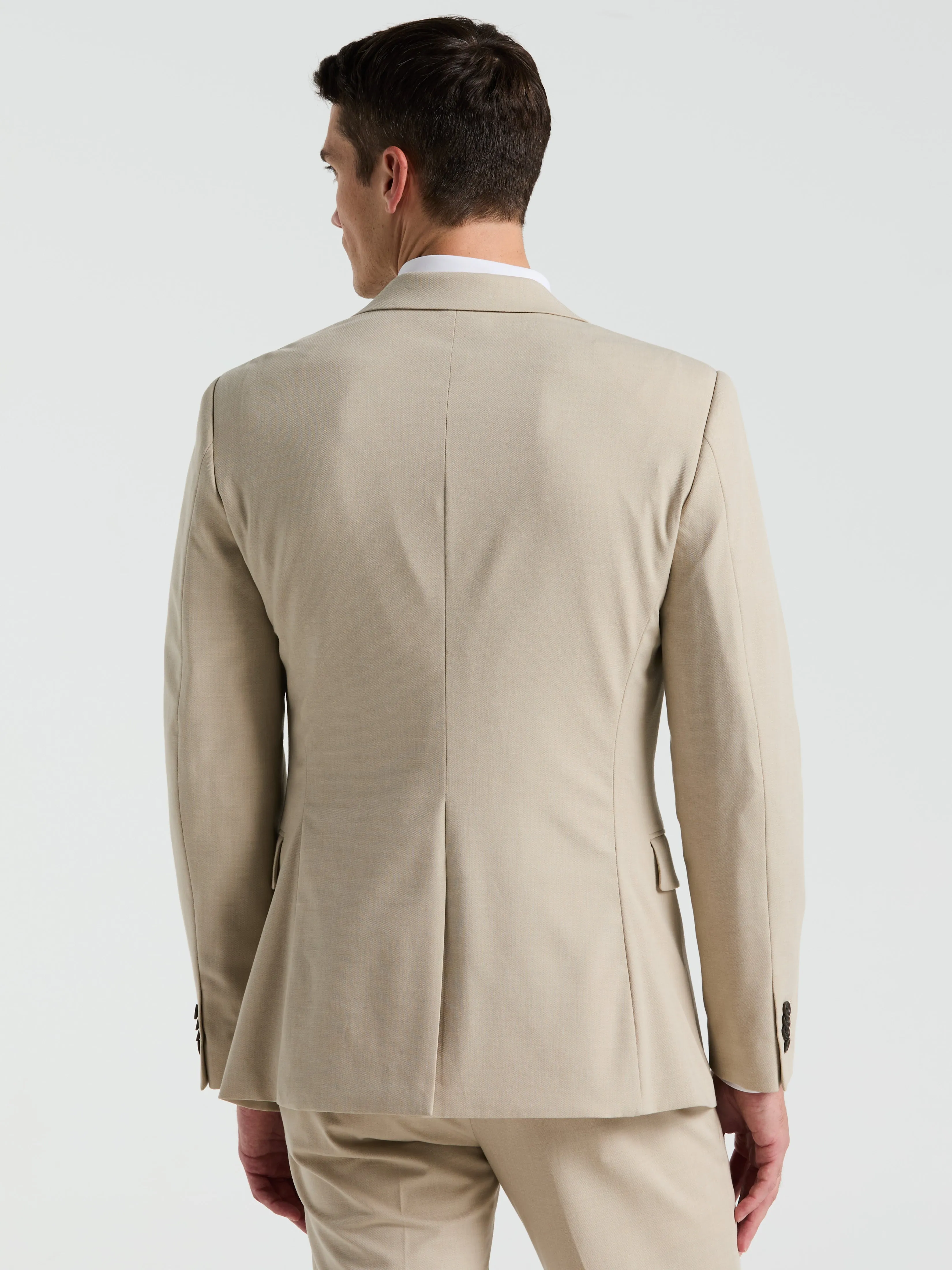 Slim Fit Peak Lapel Louis Suit Jacket sold by Perry Ellis product image thumbnail 2
