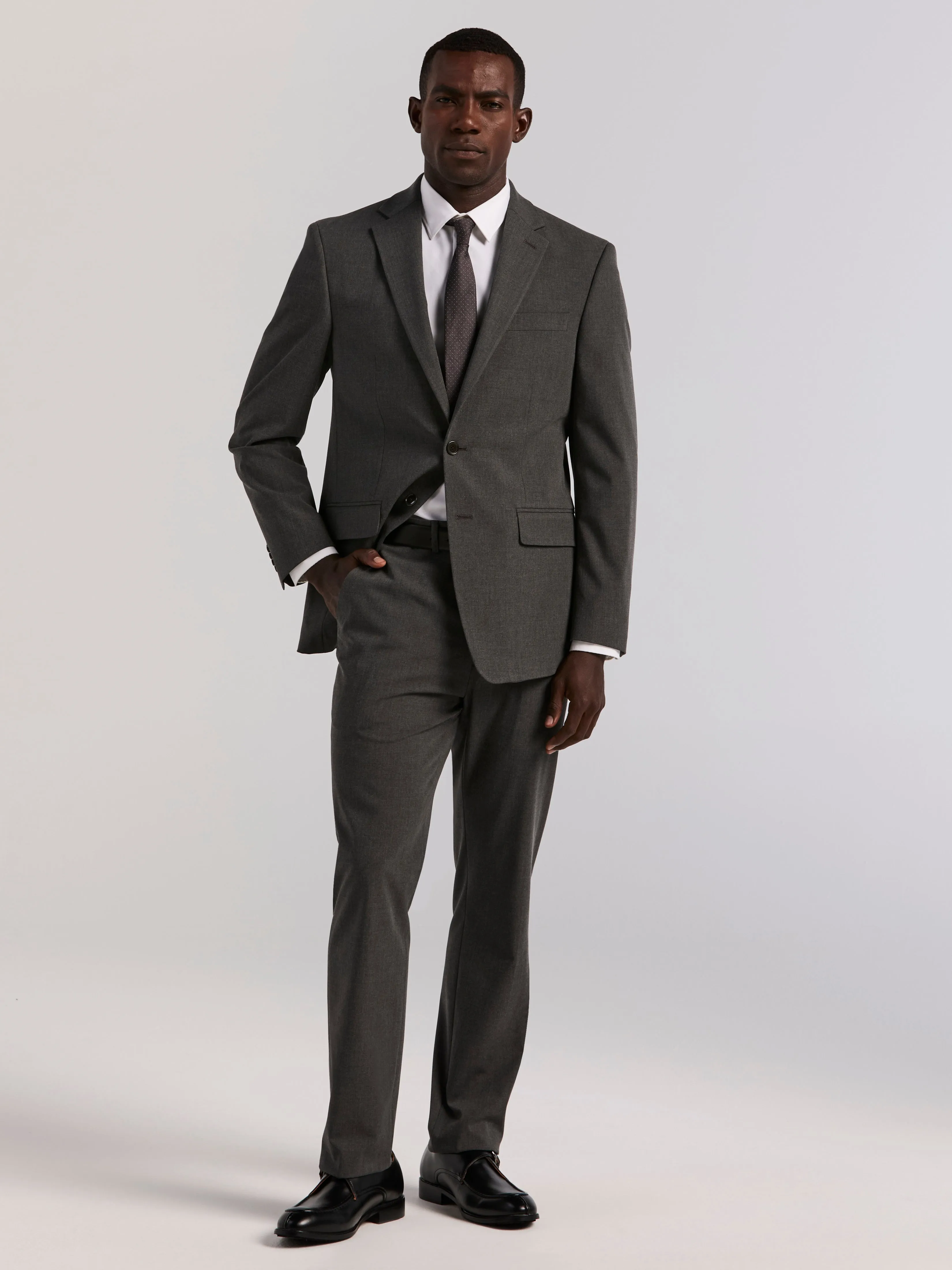 Slim Fit Gabardine Suit Pant sold by Perry Ellis product image thumbnail 5