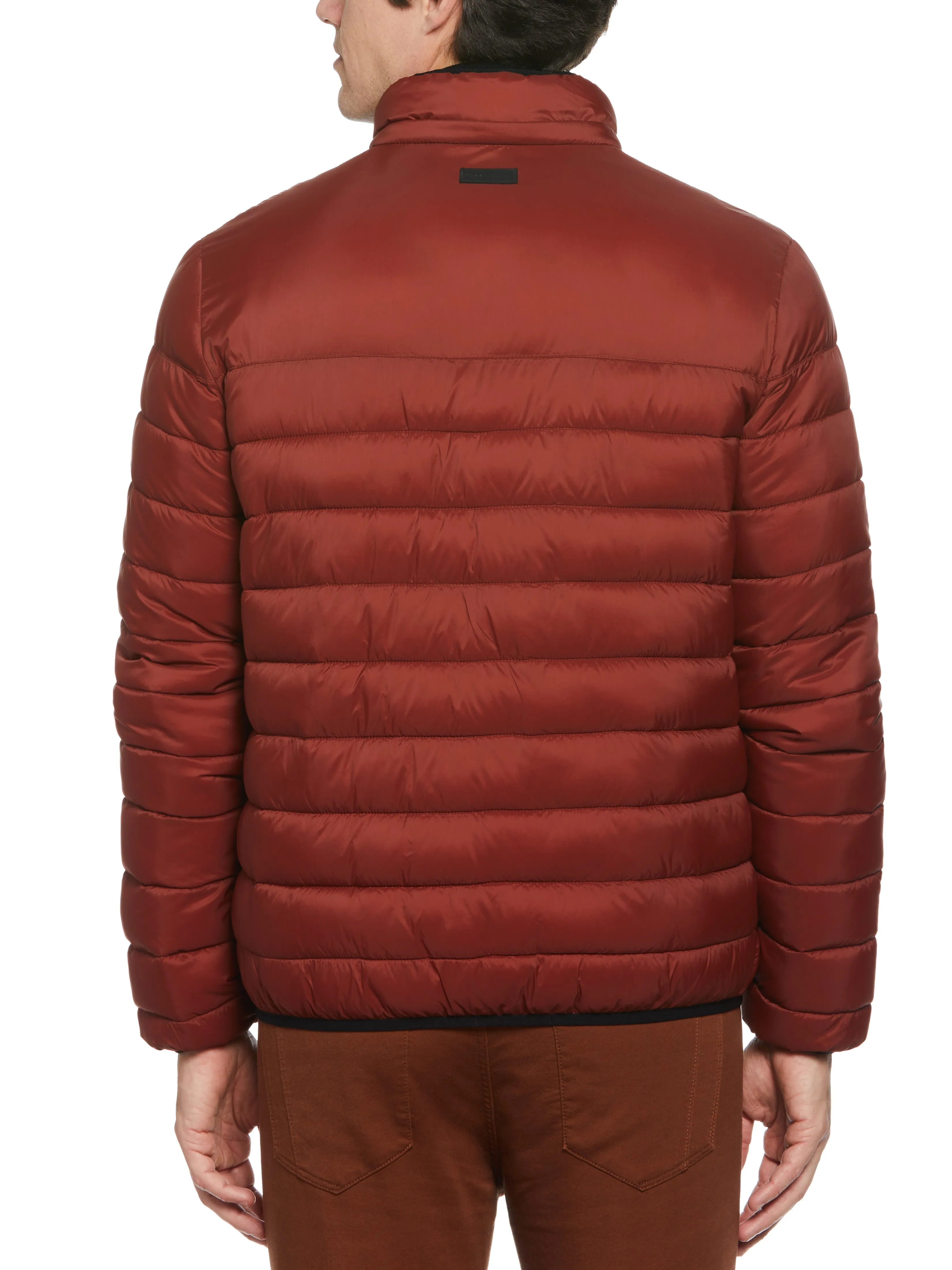 Lightweight Hooded Puffer Jacket sold by Perry Ellis