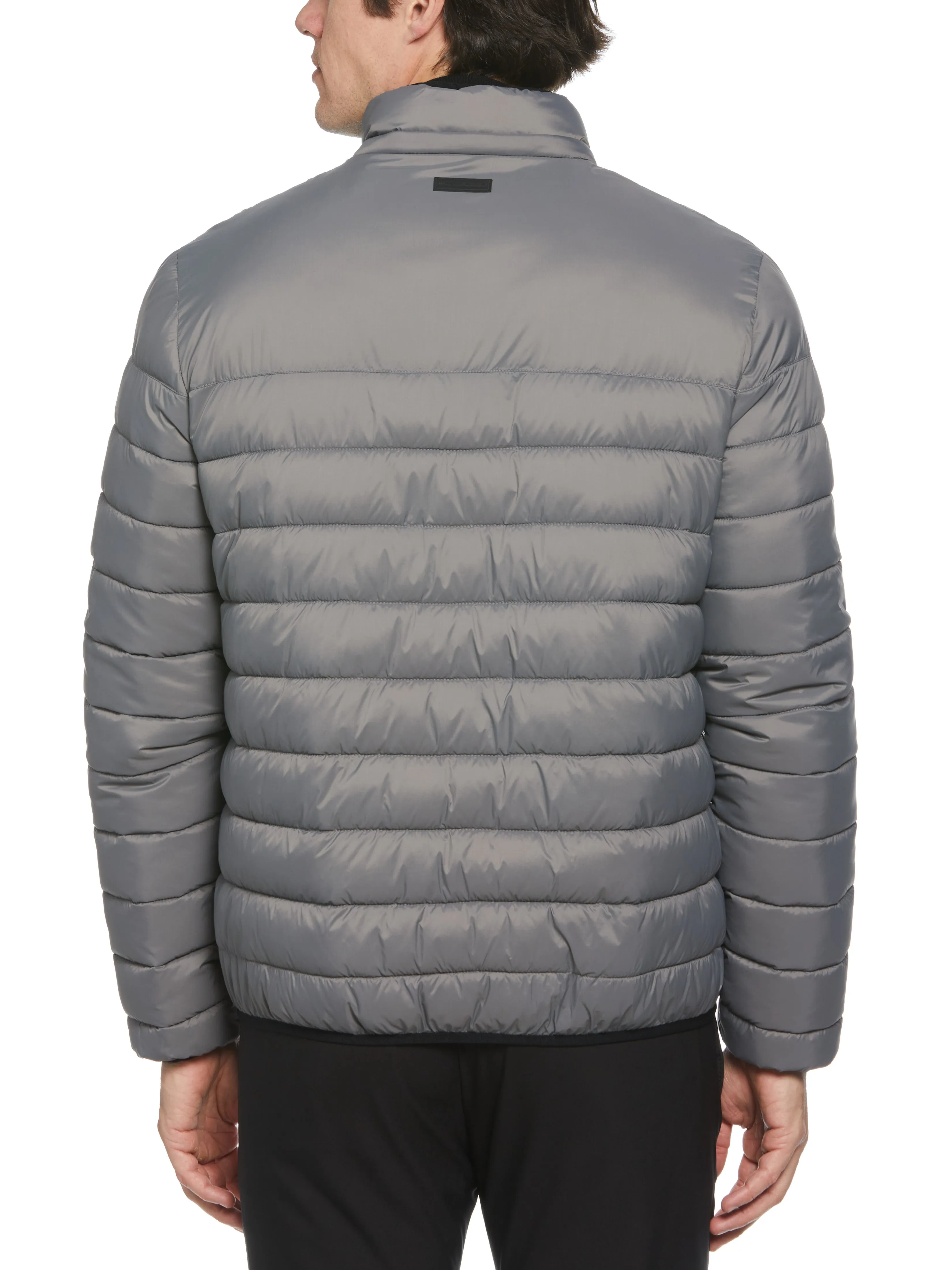 Lightweight Hooded Puffer Jacket sold by Perry Ellis product image thumbnail 4