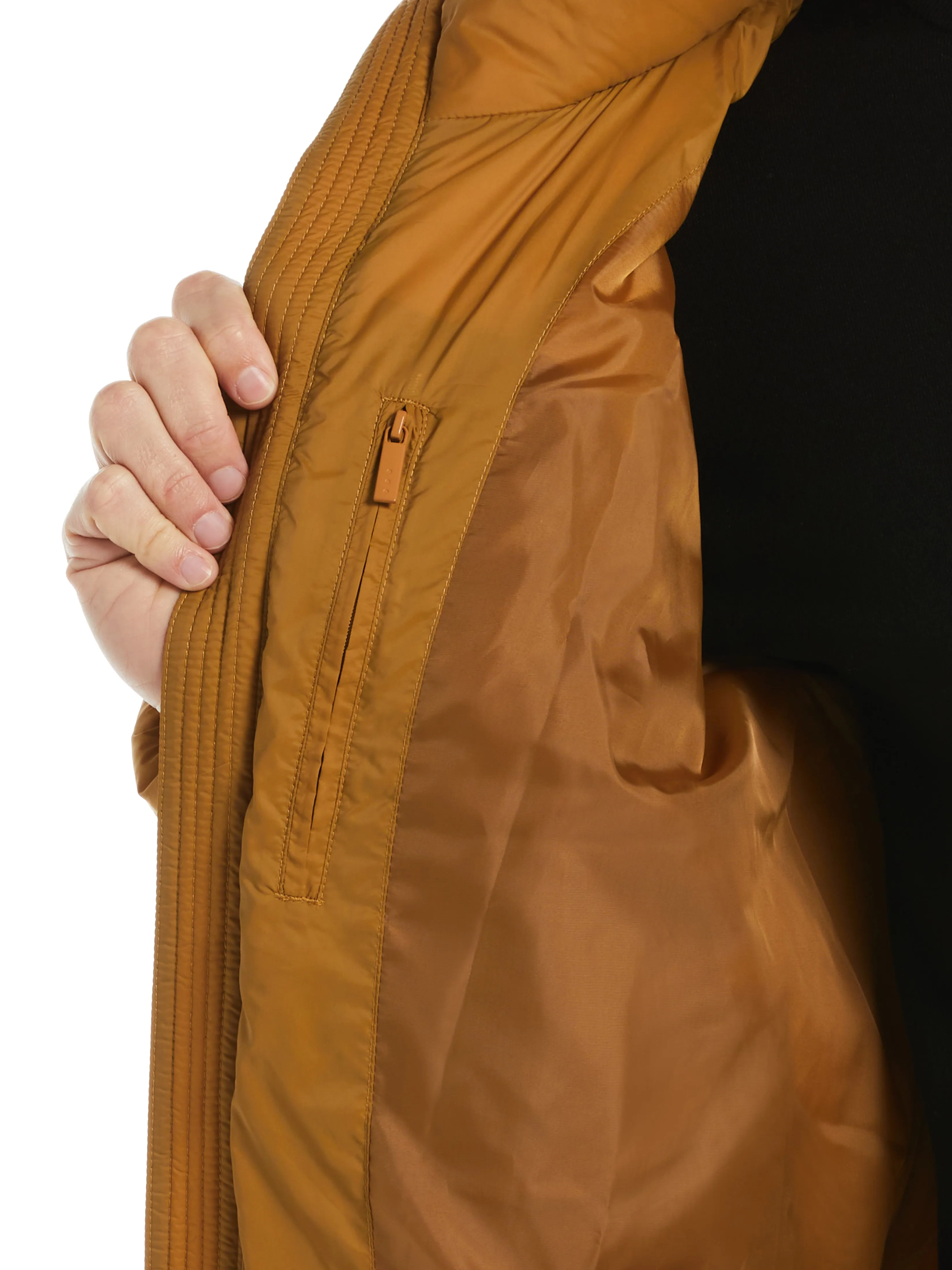 Lightweight Hooded Puffer Jacket sold by Perry Ellis product image thumbnail 2