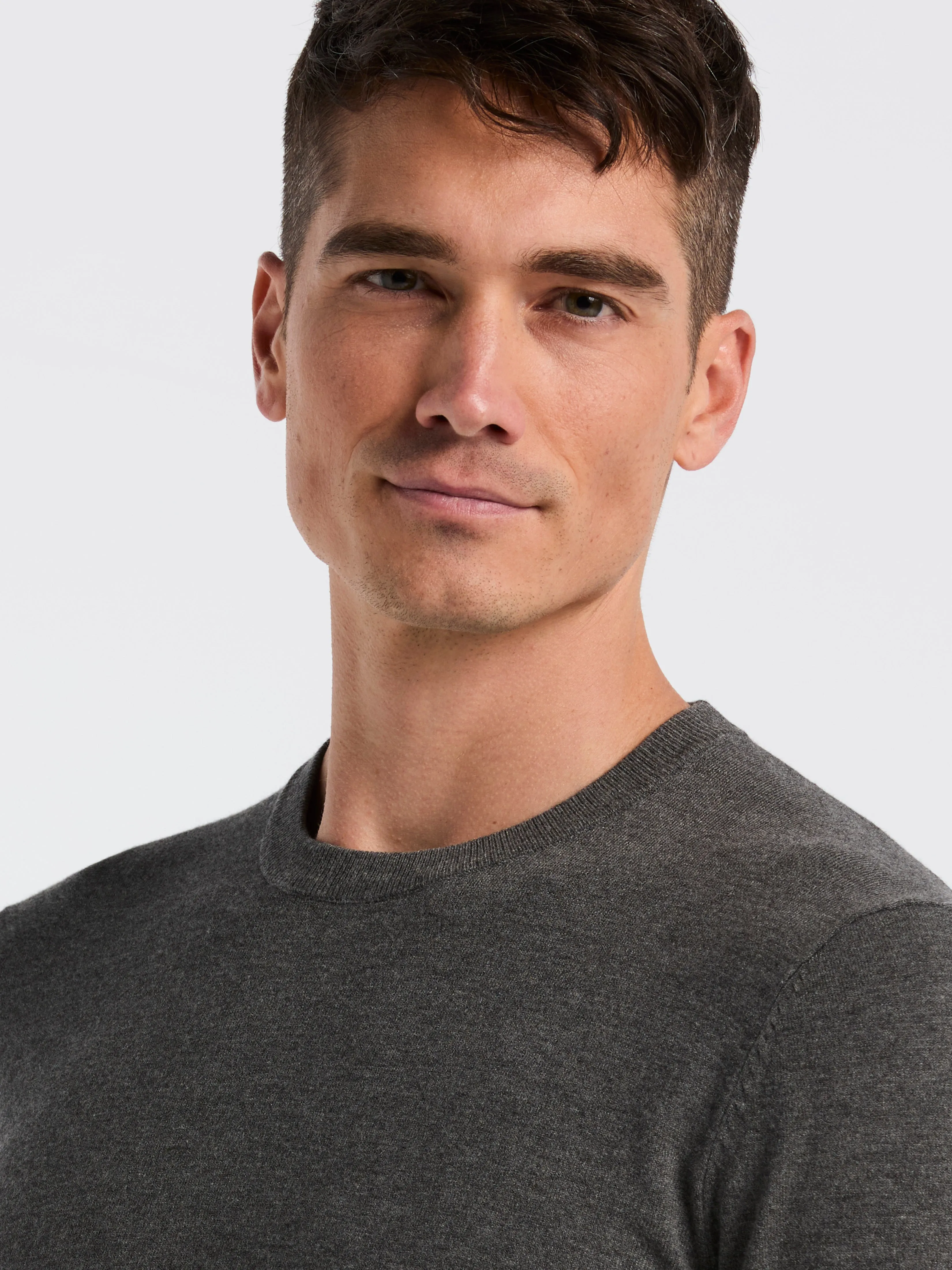 Tech Knit Crew Neck Sweater sold by Perry Ellis product image thumbnail 4