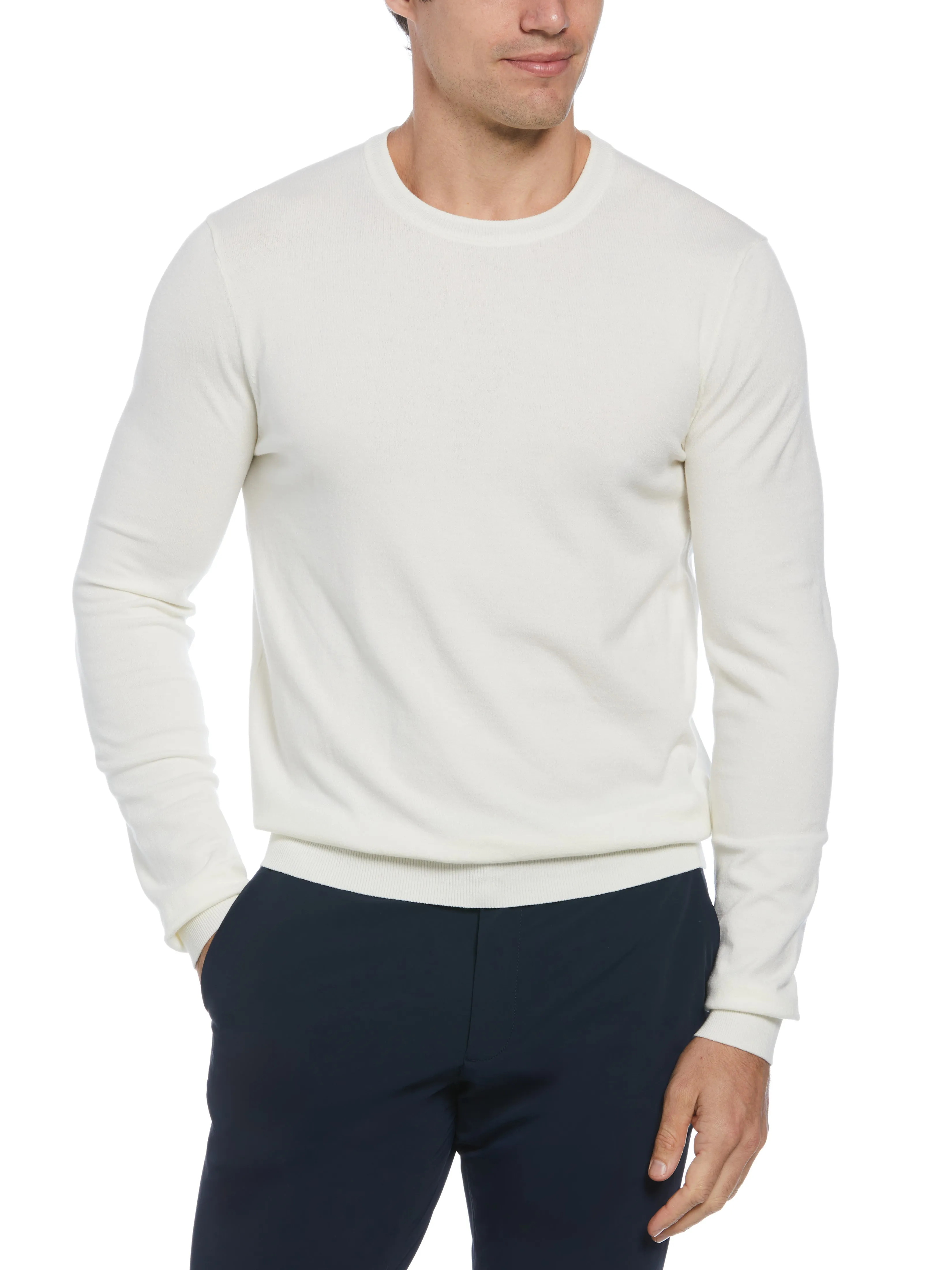 Tech Knit Crew Neck Sweater sold by Perry Ellis product image thumbnail 2