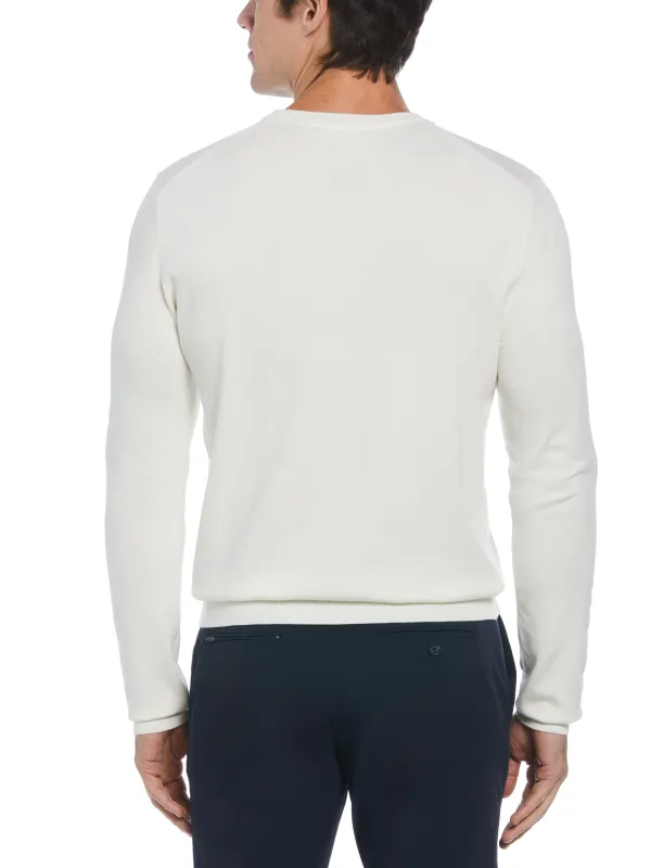 Tech Knit Crew Neck Sweater sold by Perry Ellis