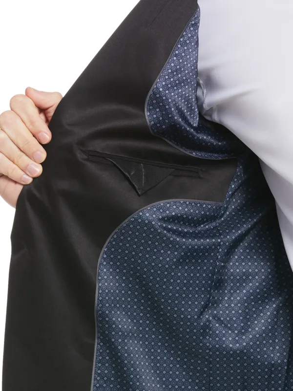 Slim Fit Textured Tuxedo Jacket made by Perry Ellis