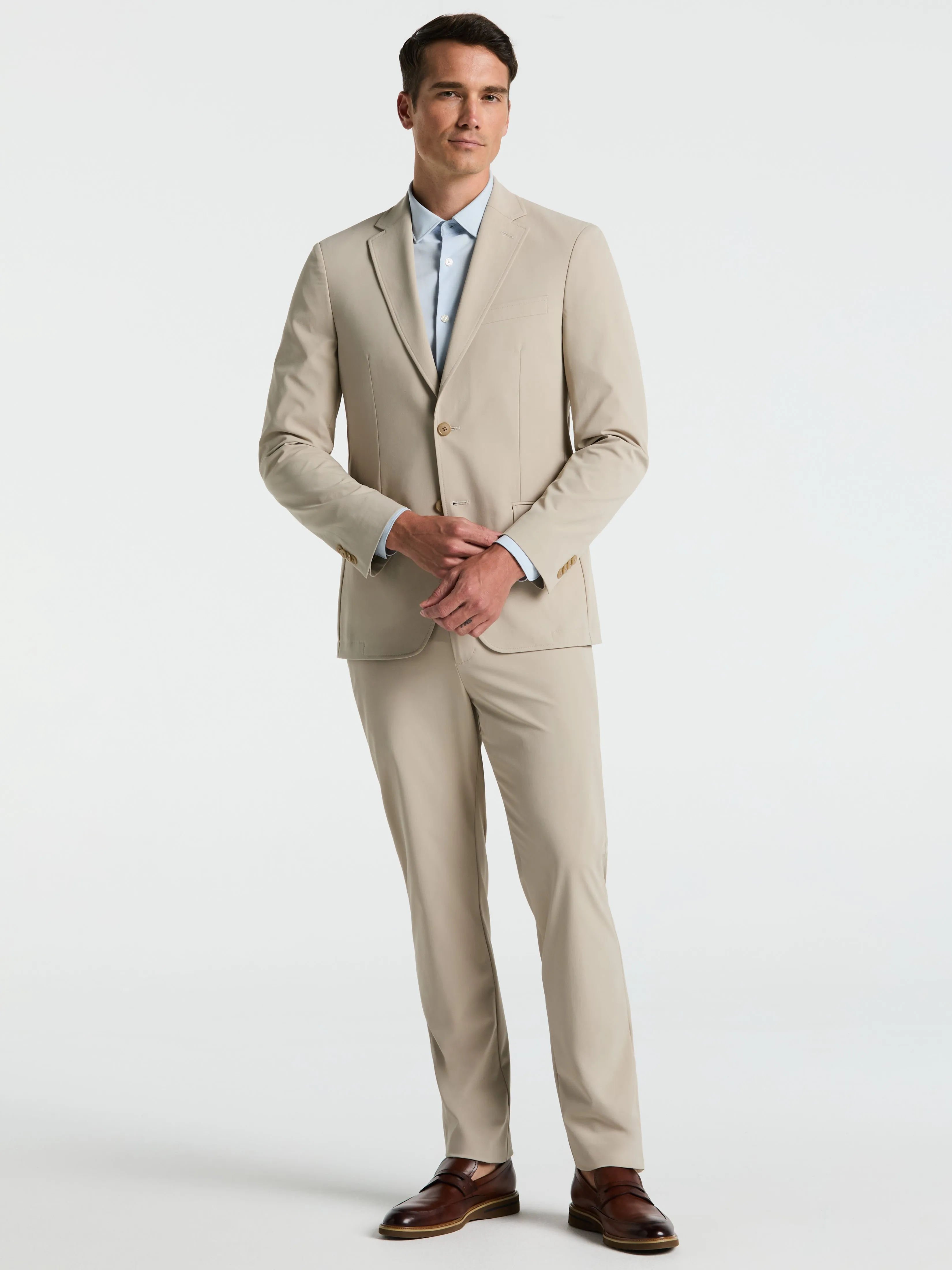 Slim Fit Tech 2.0 Suit Jacket sold by Perry Ellis product image thumbnail 3