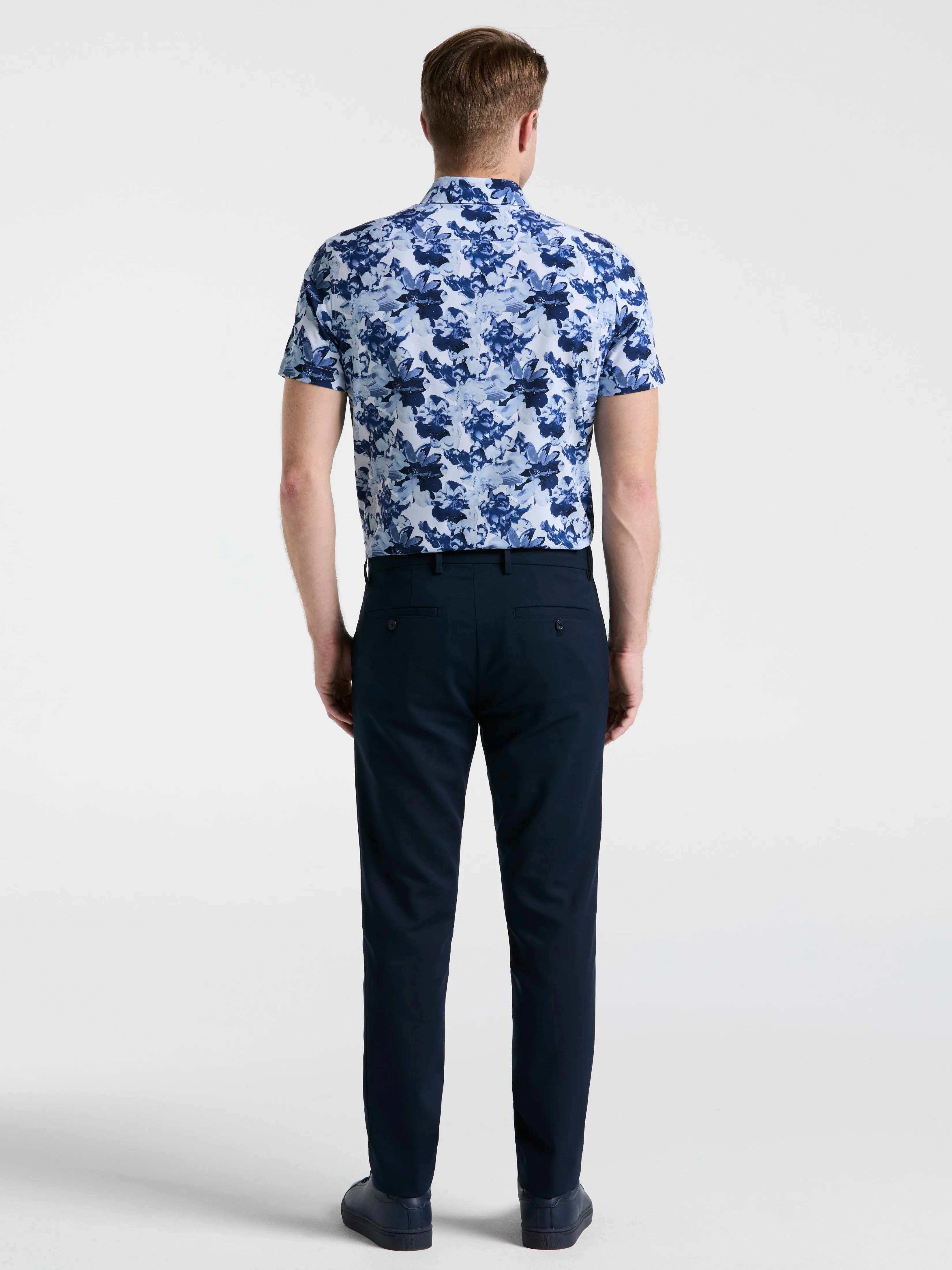 Slim Fit Double Cloth Chino Pant sold by Perry Ellis product image thumbnail 3