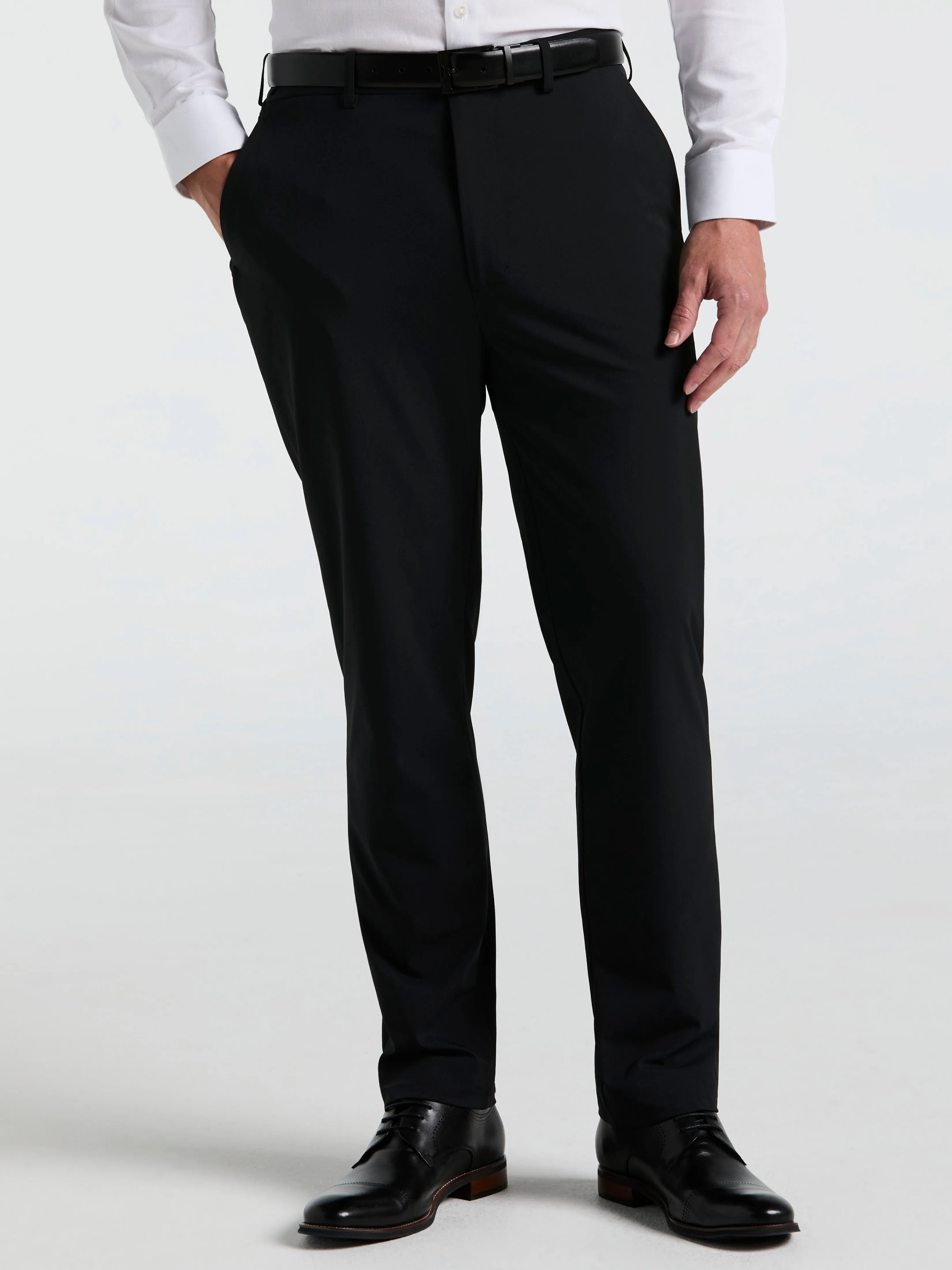 Slim Fit Tech Suit Pant sold by Perry Ellis product image thumbnail 4