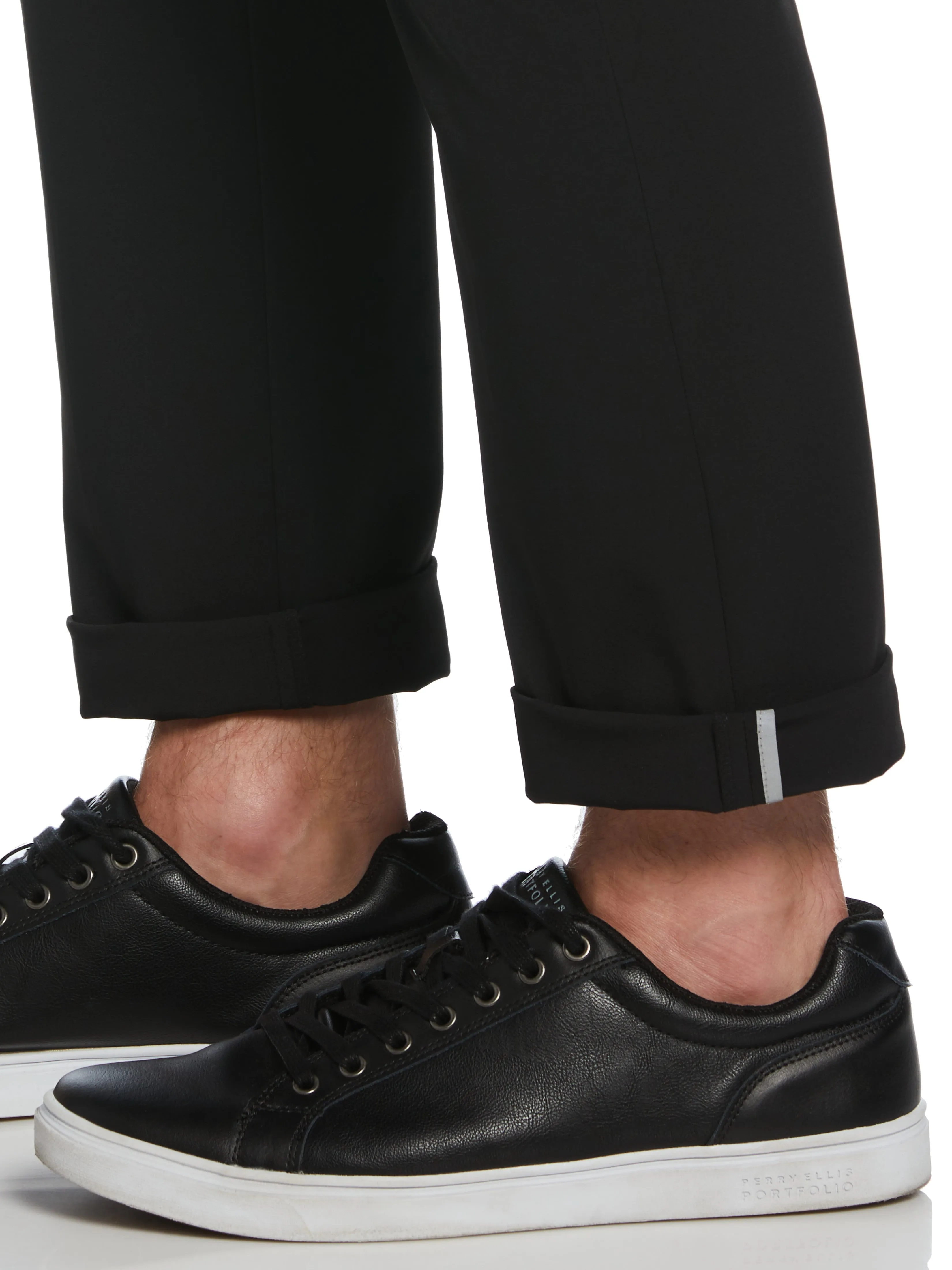 Slim Fit Tech Suit Pant sold by Perry Ellis