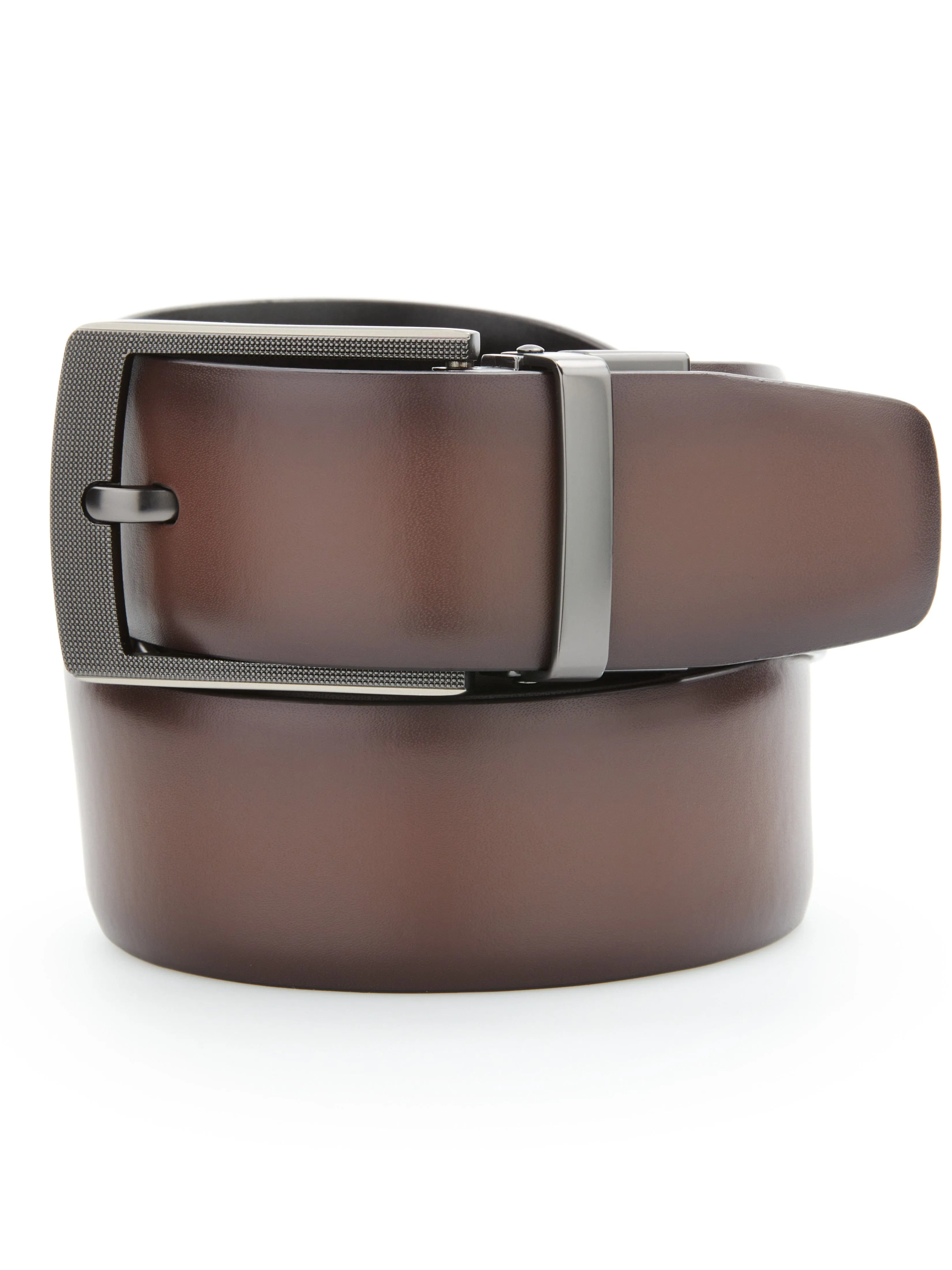 Cabernet Leather Reversible Belt sold by Perry Ellis