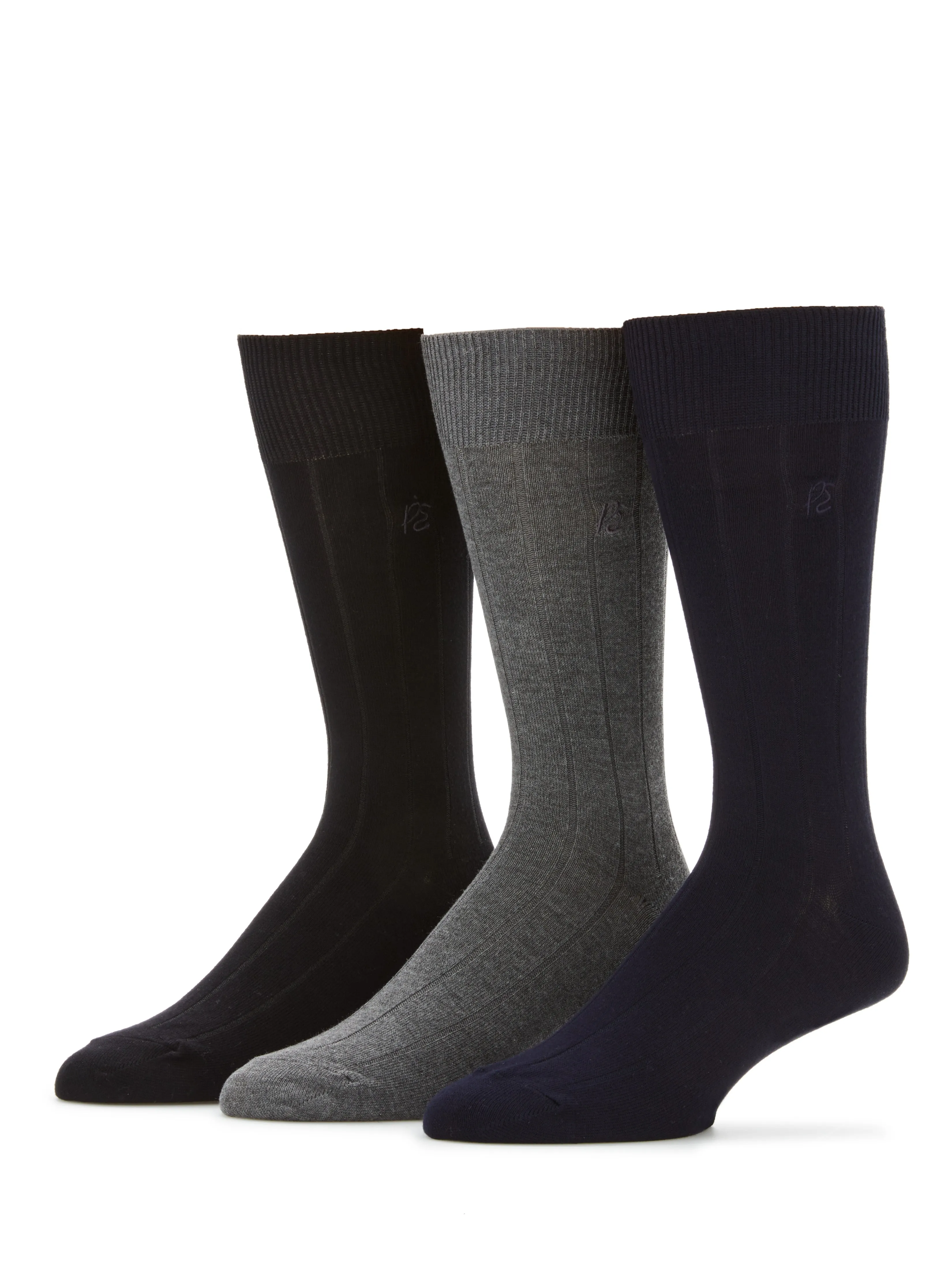 3 Pack Luxe Bamboo Socks sold by Perry Ellis product image thumbnail 3