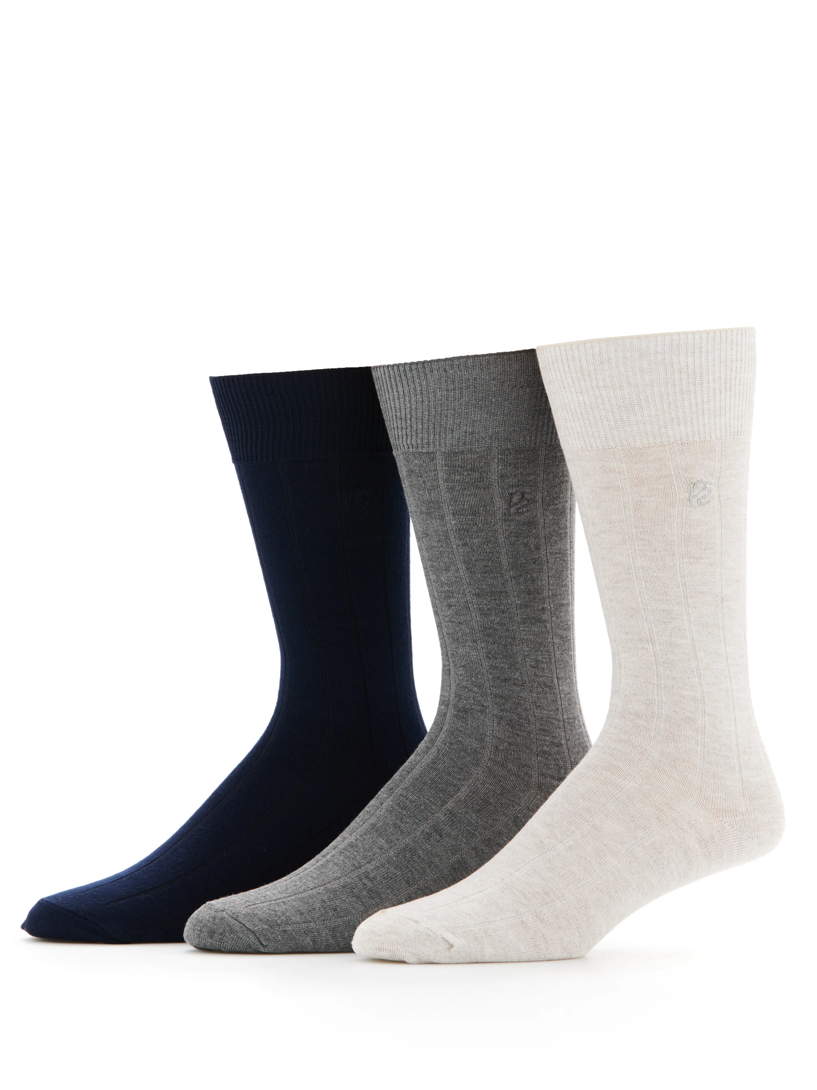 3 Pack Luxe Bamboo Socks sold by Perry Ellis product image thumbnail 4