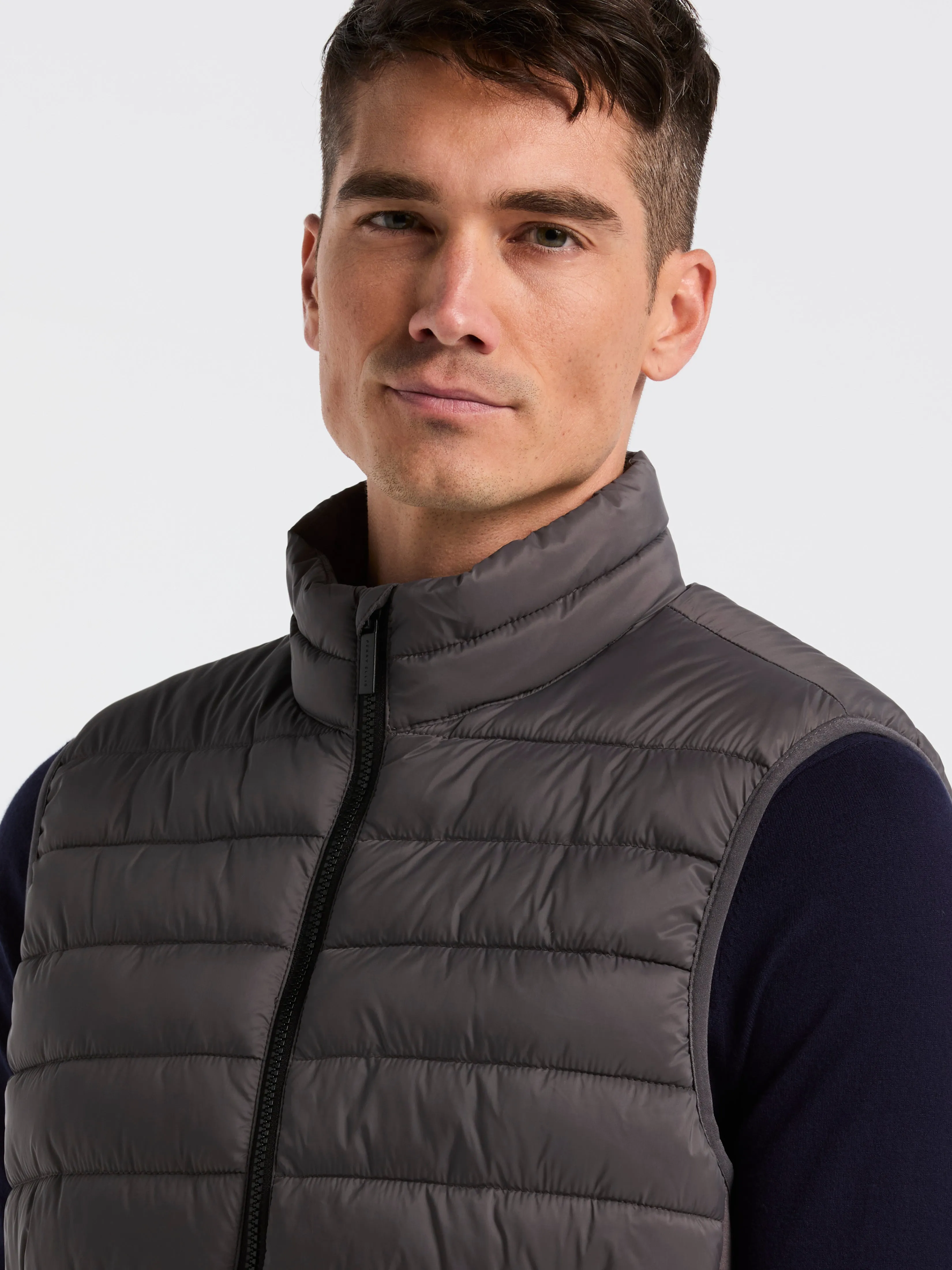 Hybrid Lightweight Puffer Vest sold by Perry Ellis product image thumbnail 2