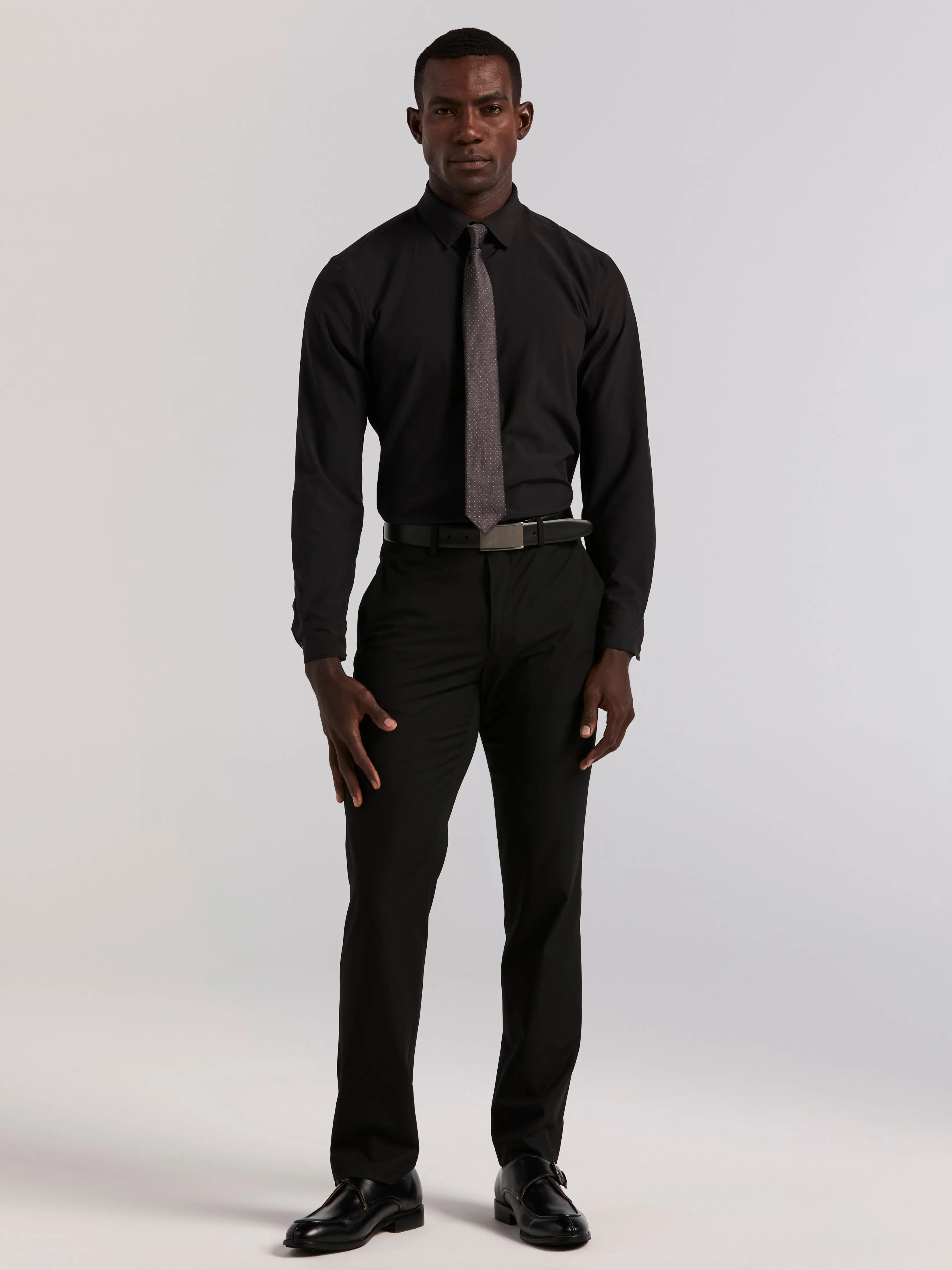 Slim Fit Total Stretch Dress Shirt sold by Perry Ellis product image thumbnail 3