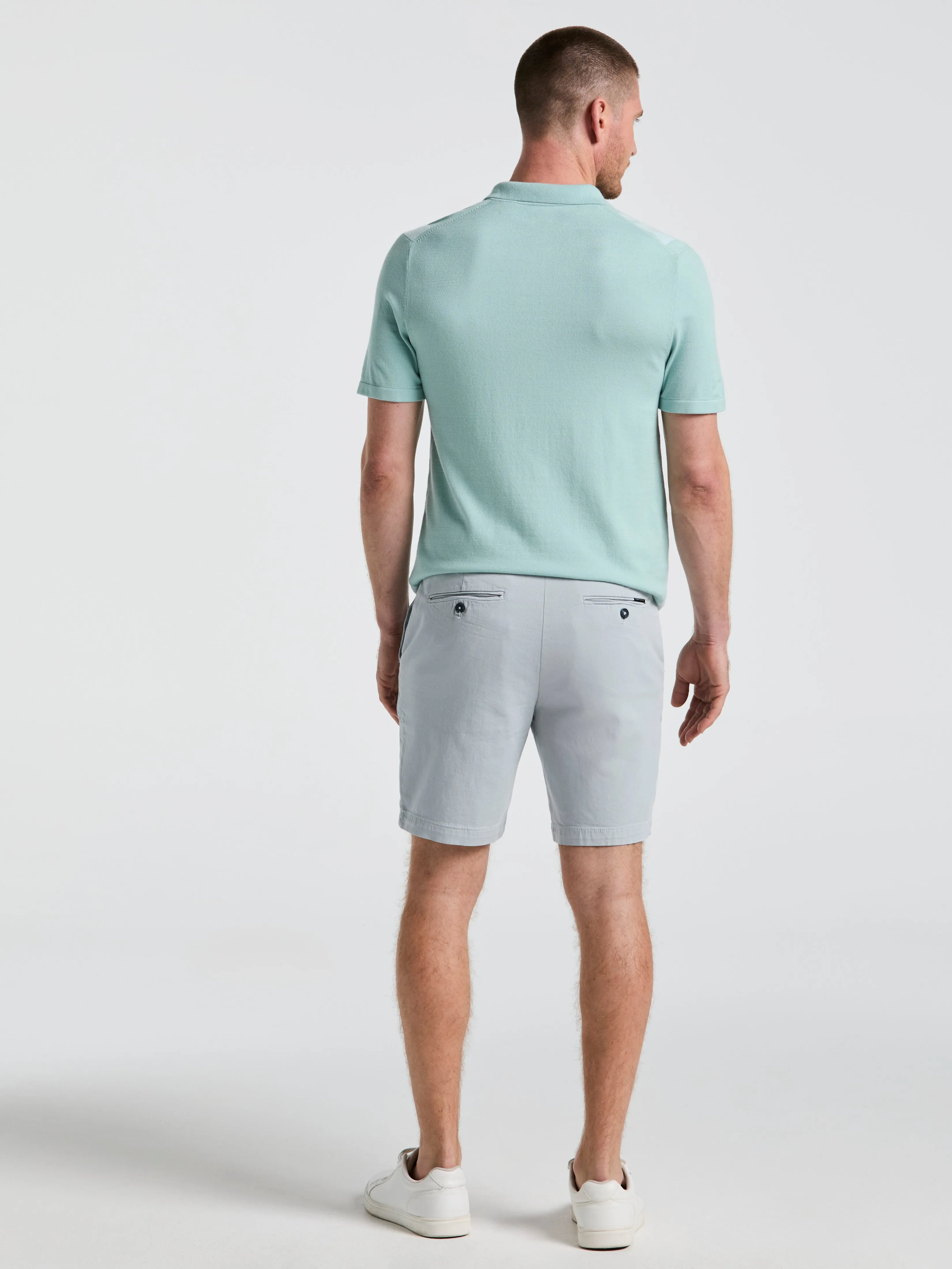 8" Flat Front Garment Dyed Short sold by Perry Ellis product image thumbnail 5