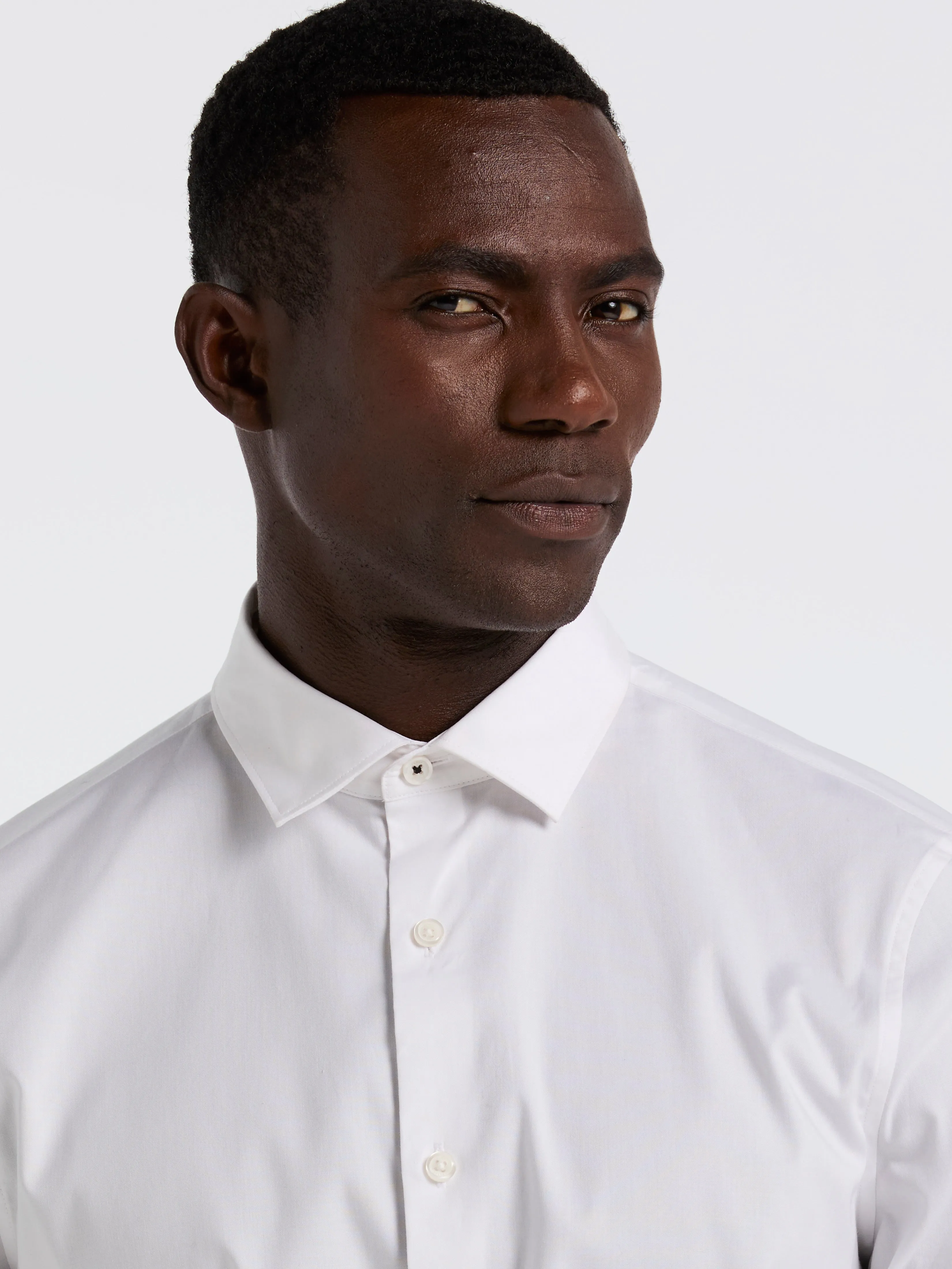 Dobby Cotton Stretch Slim Fit Shirt sold by Perry Ellis product image thumbnail 5