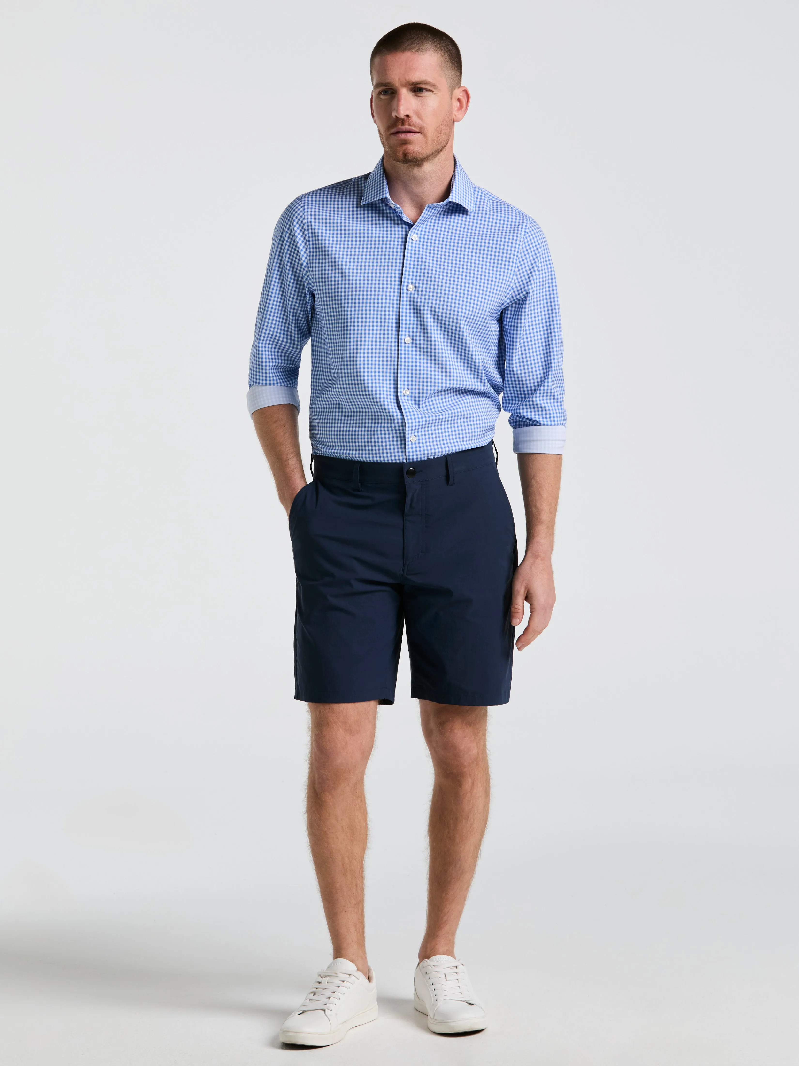 8" Limitless Stretch Tech Short sold by Perry Ellis product image thumbnail 3
