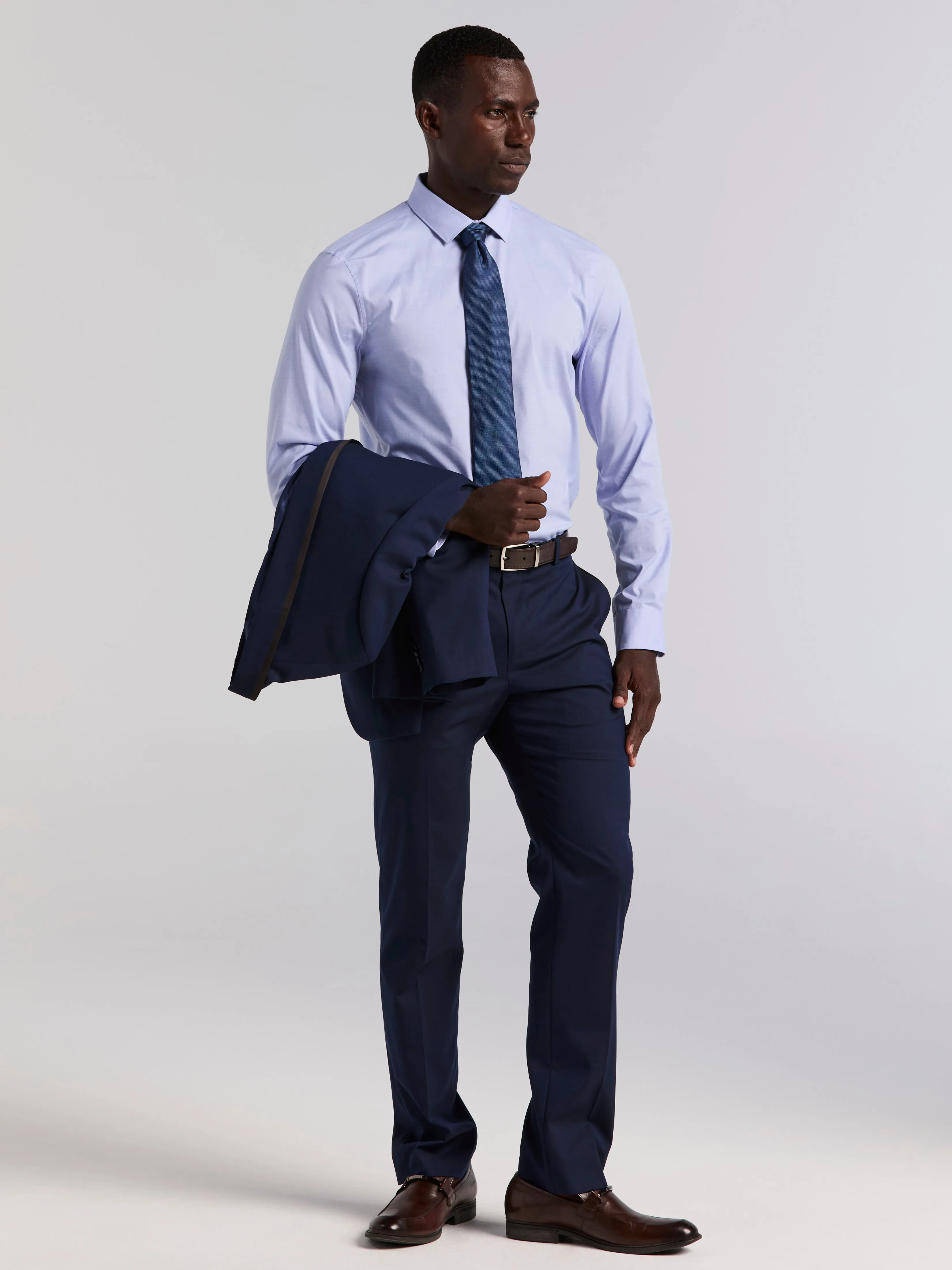 Slim Fit Stretch Tuxedo Suit Pant sold by Perry Ellis product image thumbnail 4