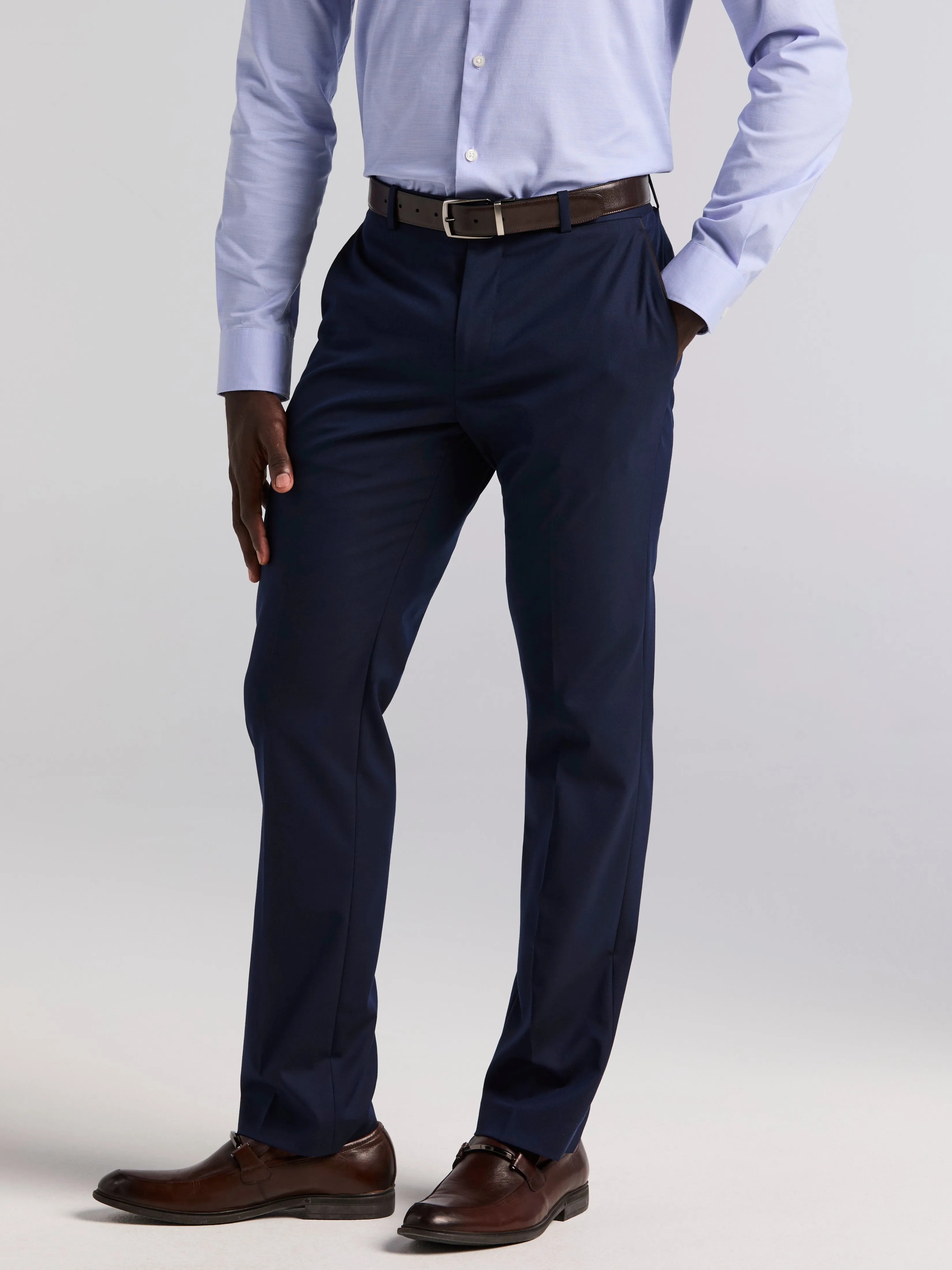 Slim Fit Stretch Tuxedo Suit Pant sold by Perry Ellis product image thumbnail 3