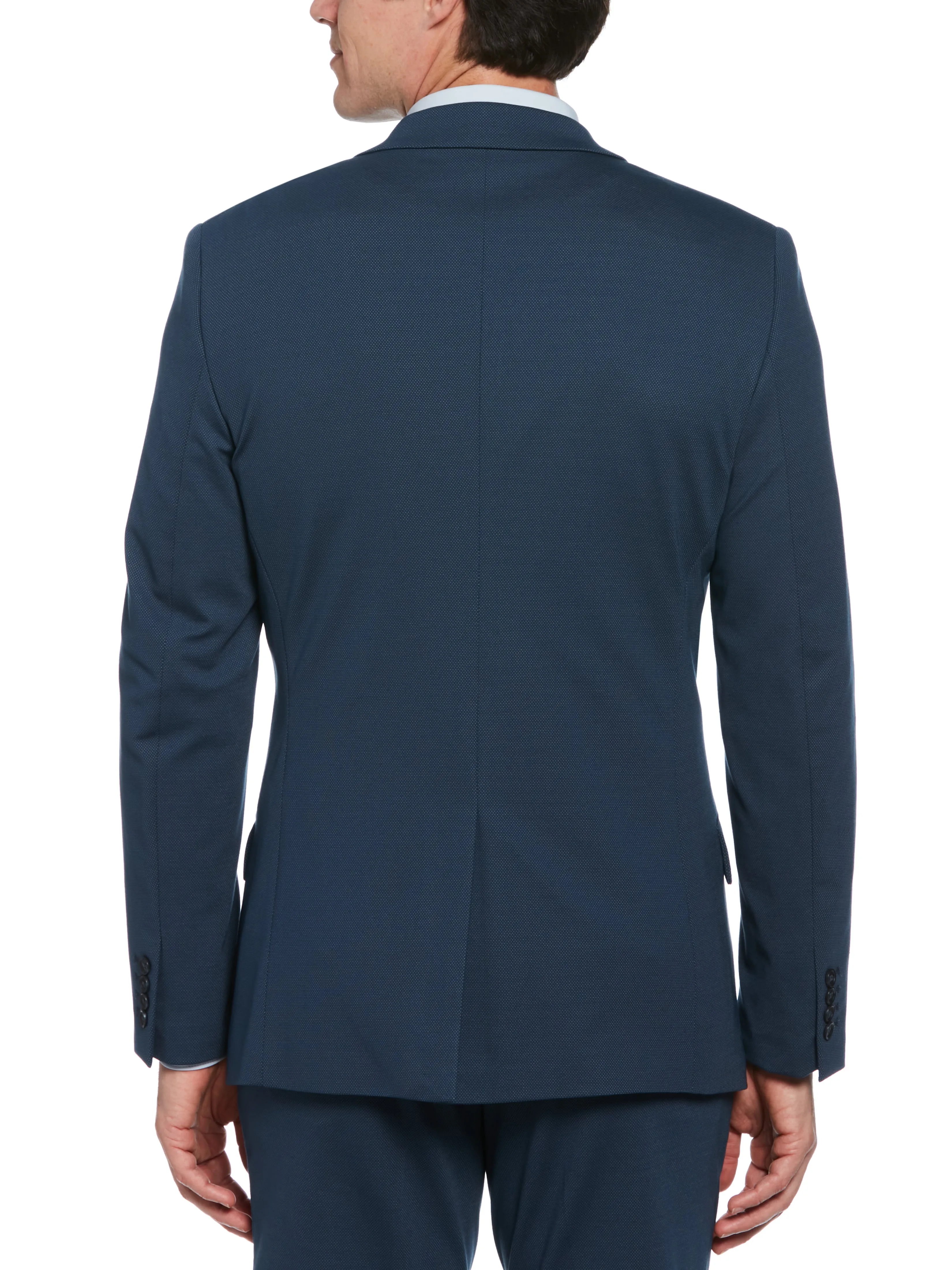 Slim Fit Pindot Stretch Knit Suit Jacket sold by Perry Ellis product image thumbnail 2