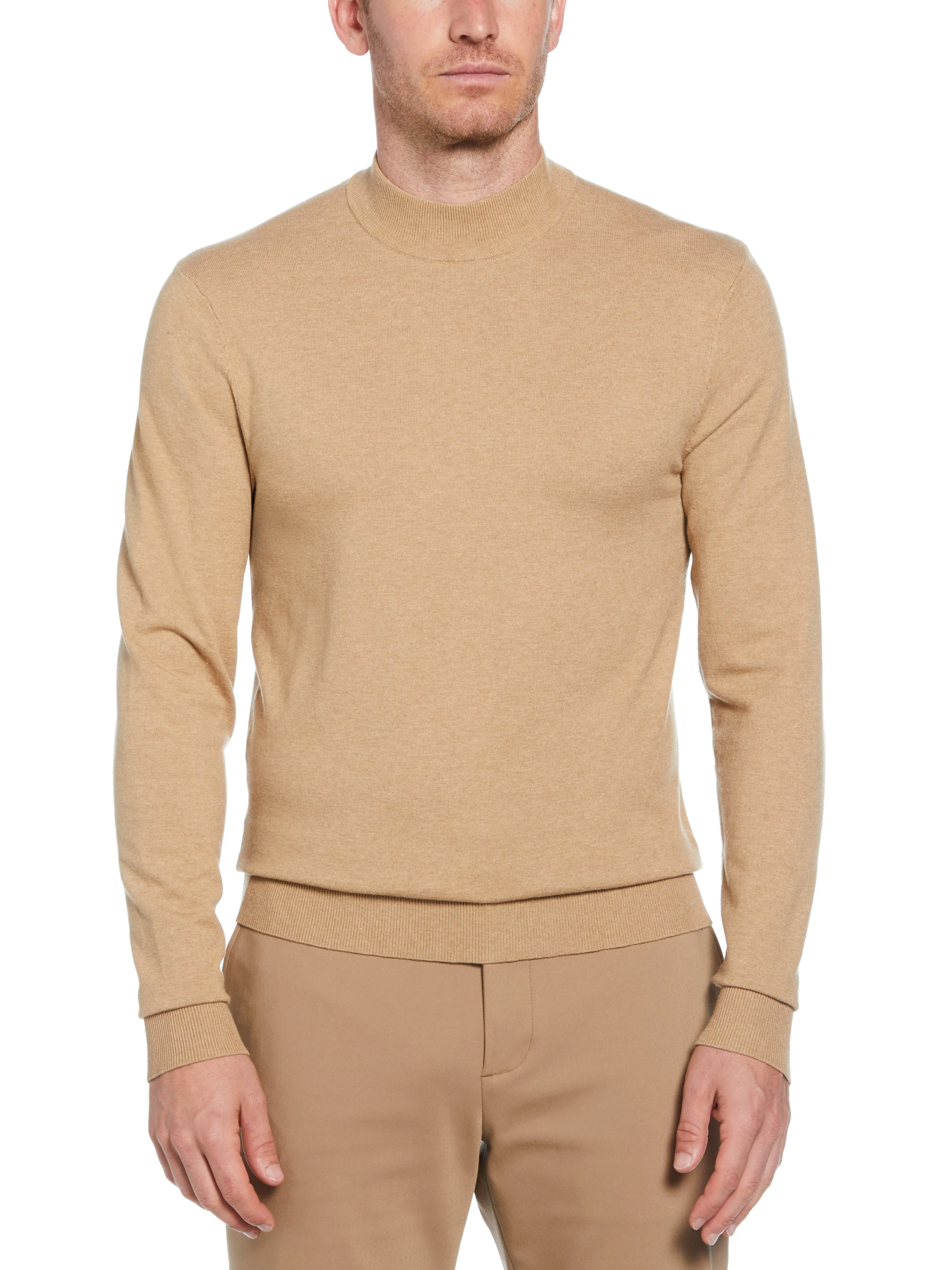 Tech Knit Mock Neck Sweater sold by Perry Ellis product image thumbnail 5