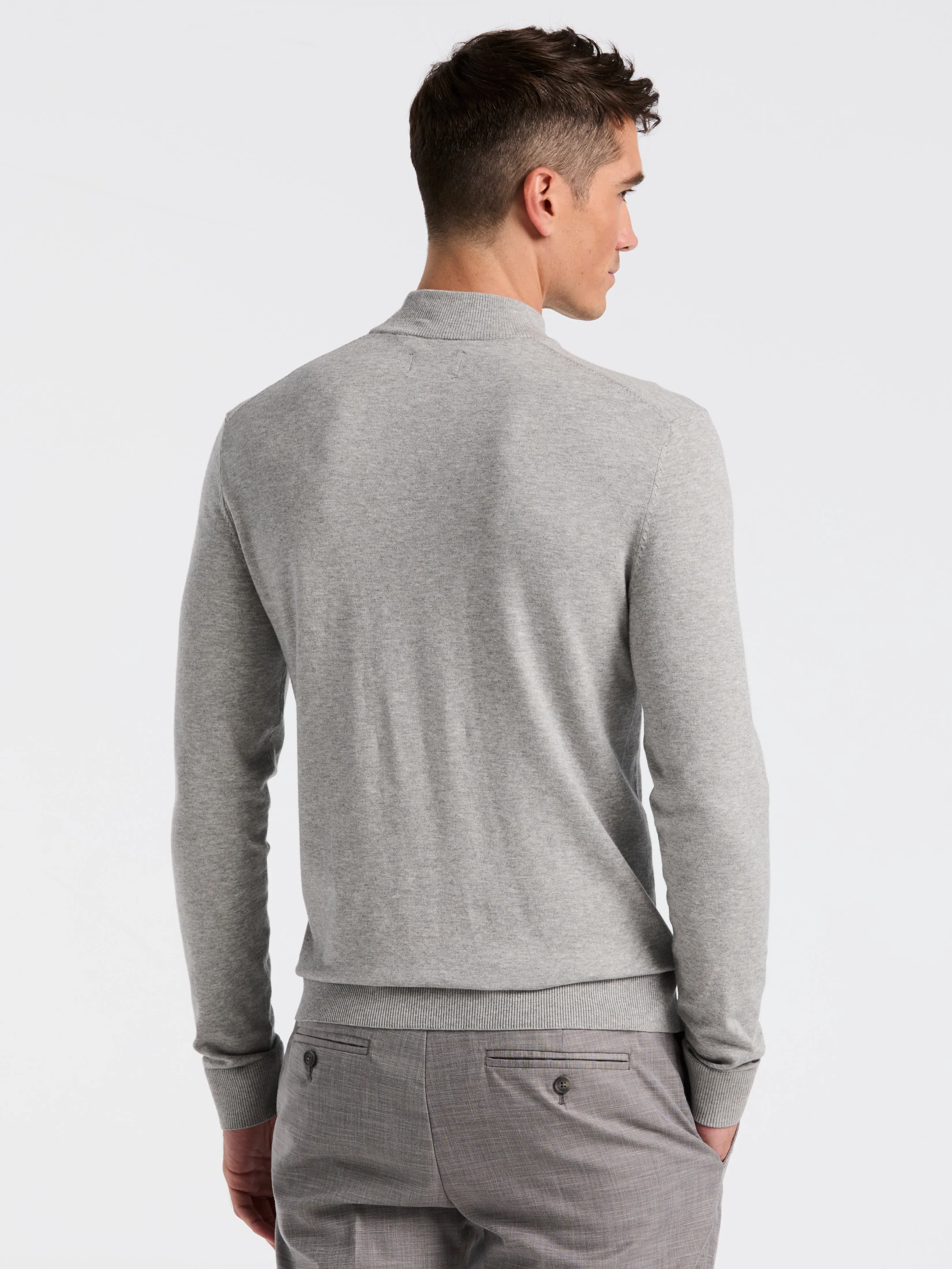 Tech Knit Mock Neck Sweater sold by Perry Ellis product image thumbnail 3