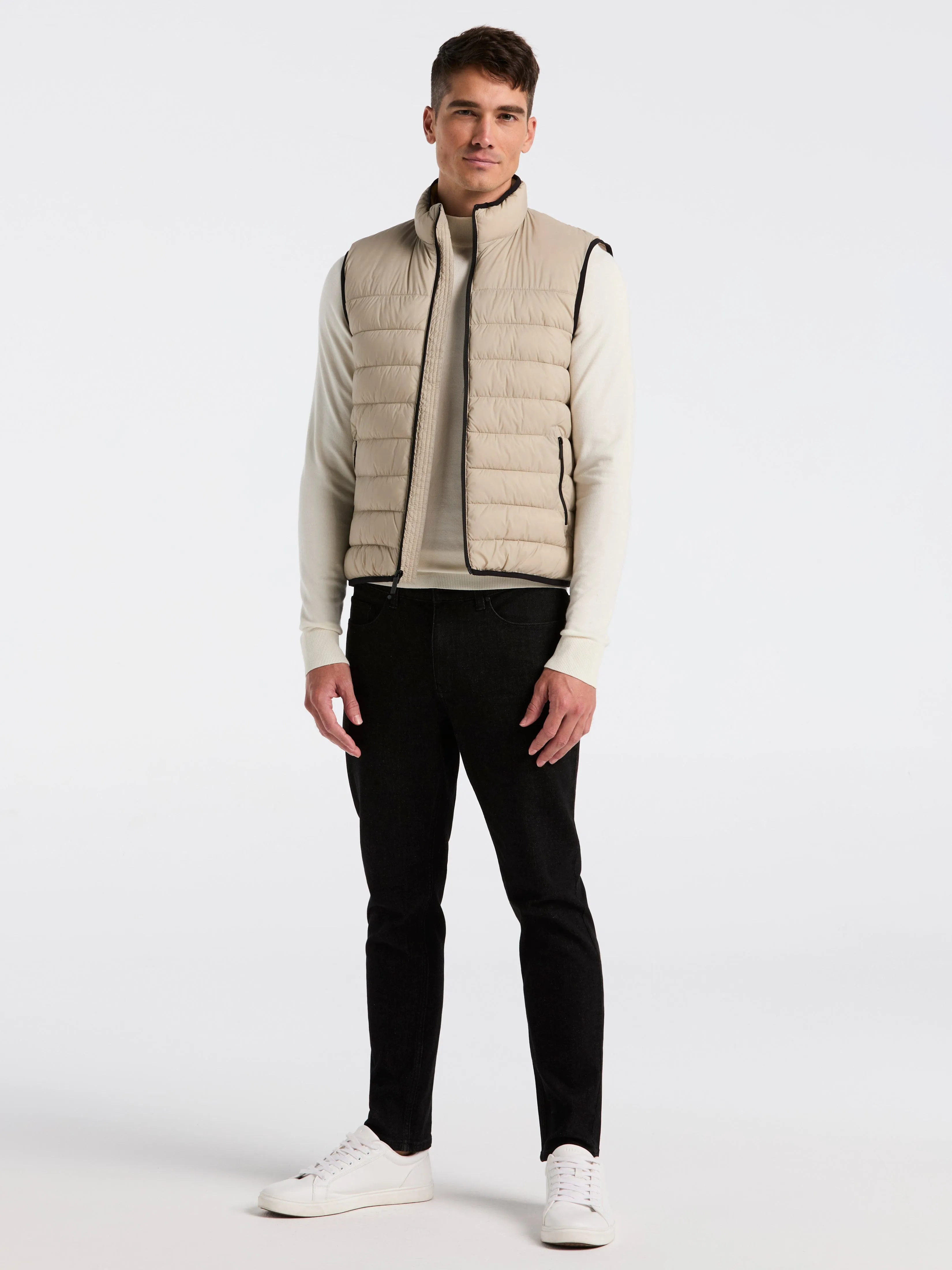 Lightweight Puffer Vest sold by Perry Ellis