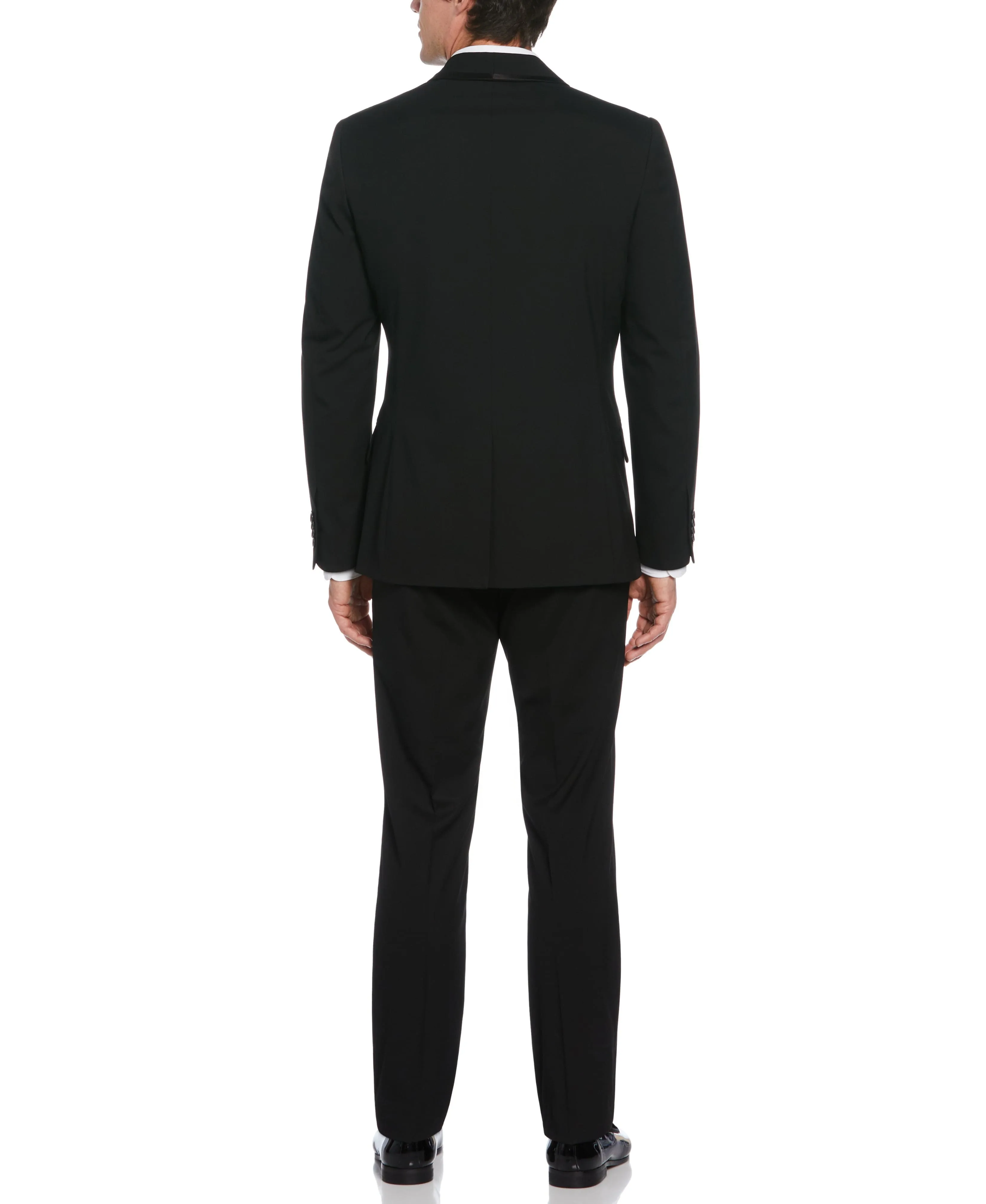 Slim Fit Black Stretch Tuxedo sold by Perry Ellis product image thumbnail 2