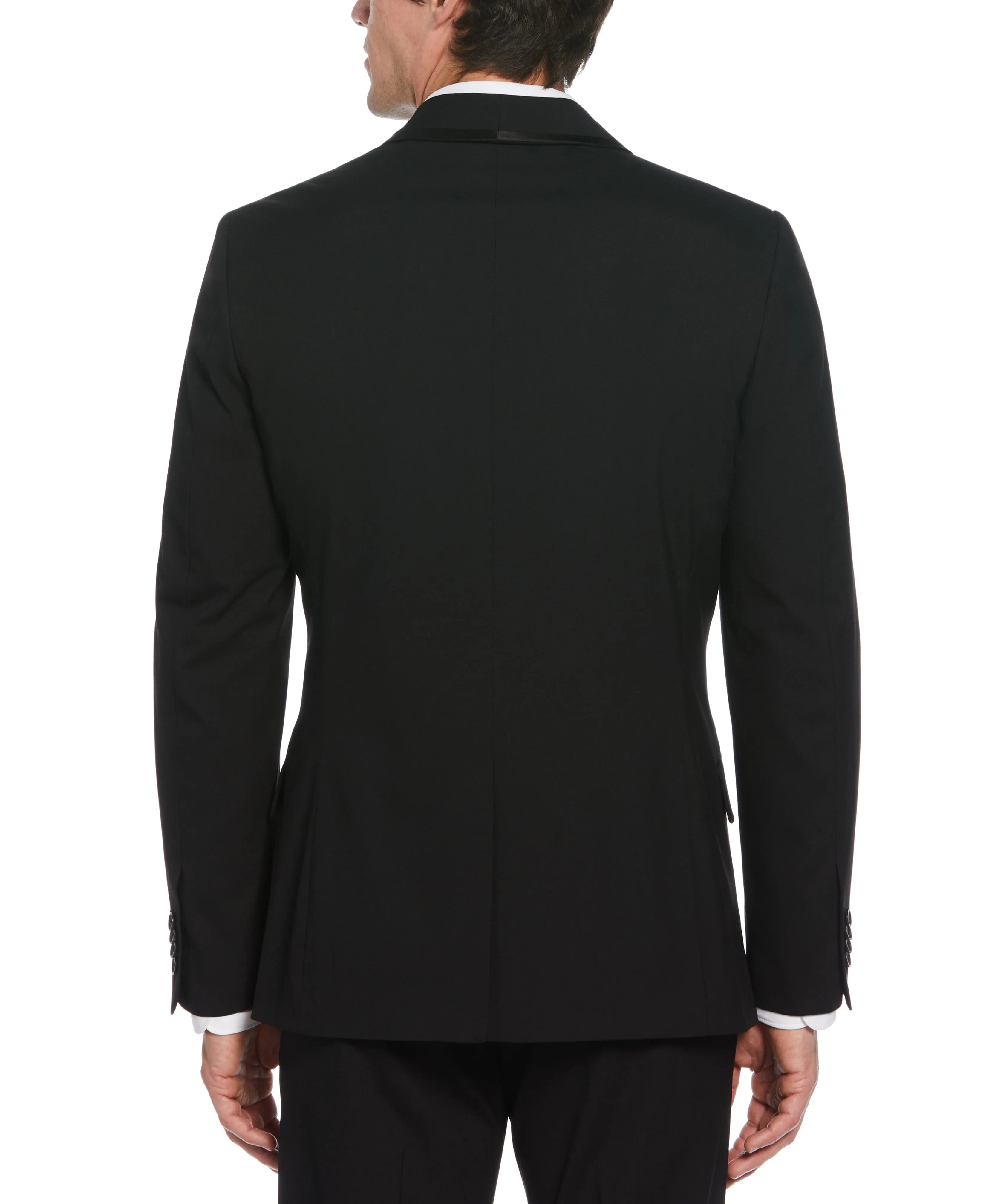 Slim Fit Black Stretch Tuxedo sold by Perry Ellis product image thumbnail 4