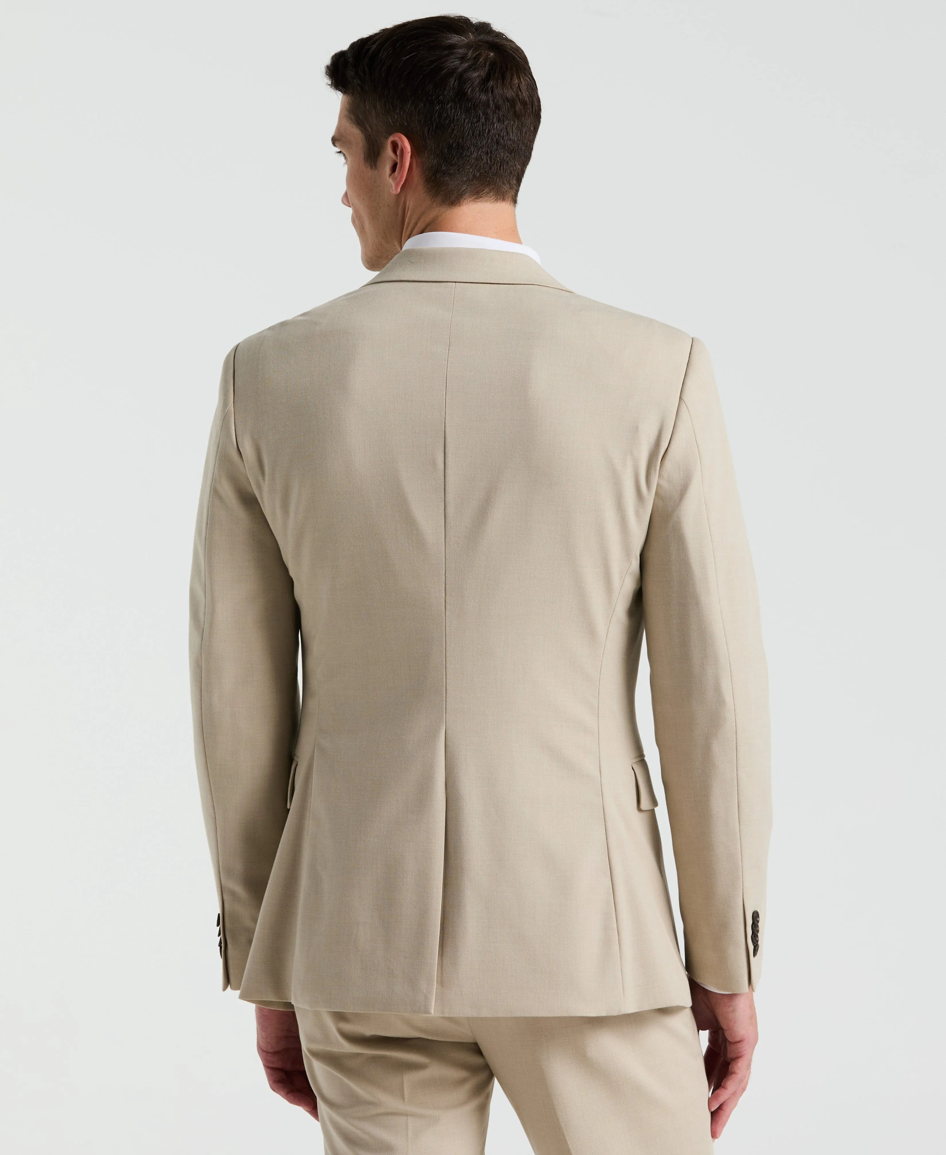 Slim Fit Island Fossil Peak Lapel Louis Suit sold by Perry Ellis product image thumbnail 3