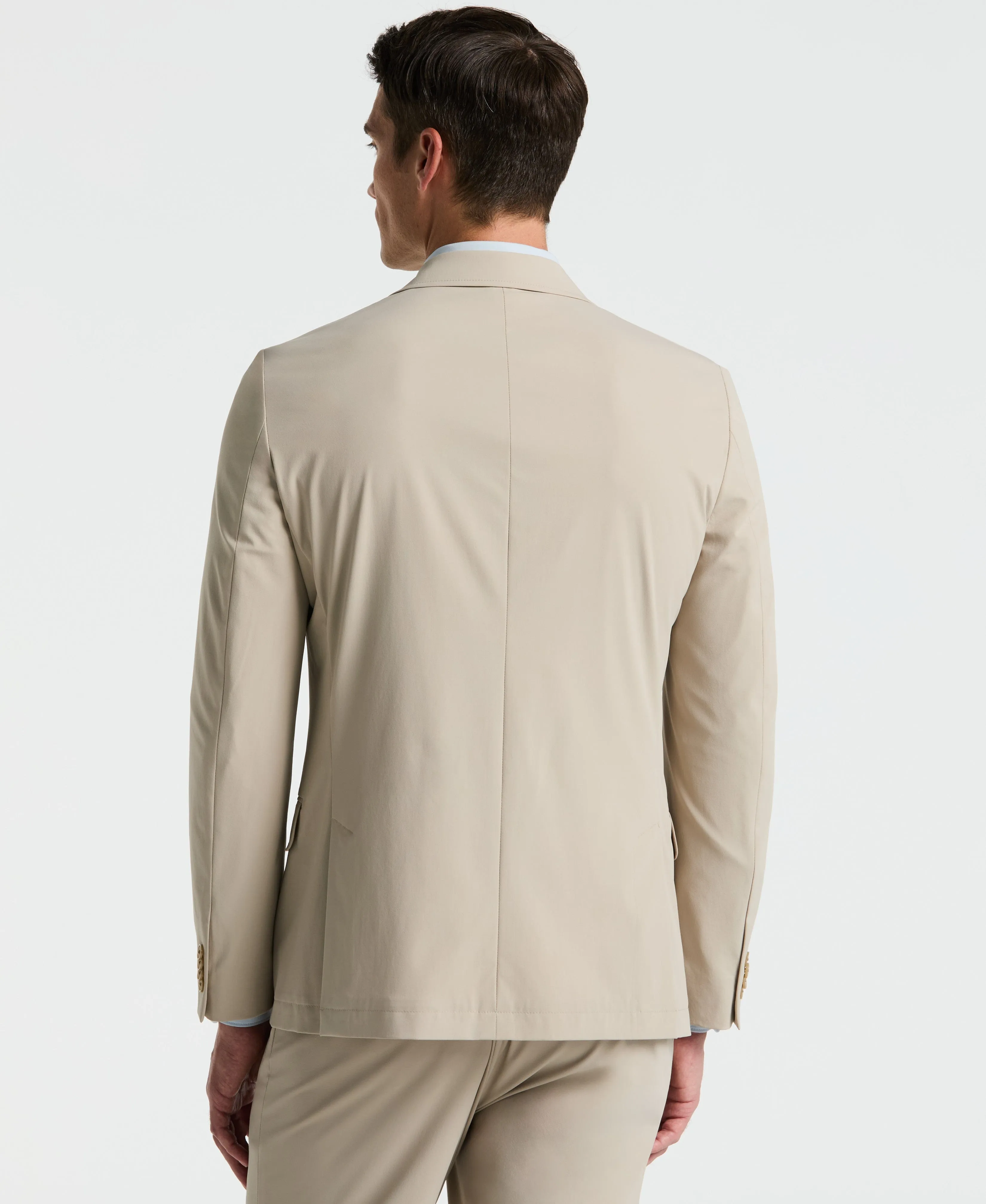 Slim Fit Khaki Tech 2.0 Suit sold by Perry Ellis product image thumbnail 3