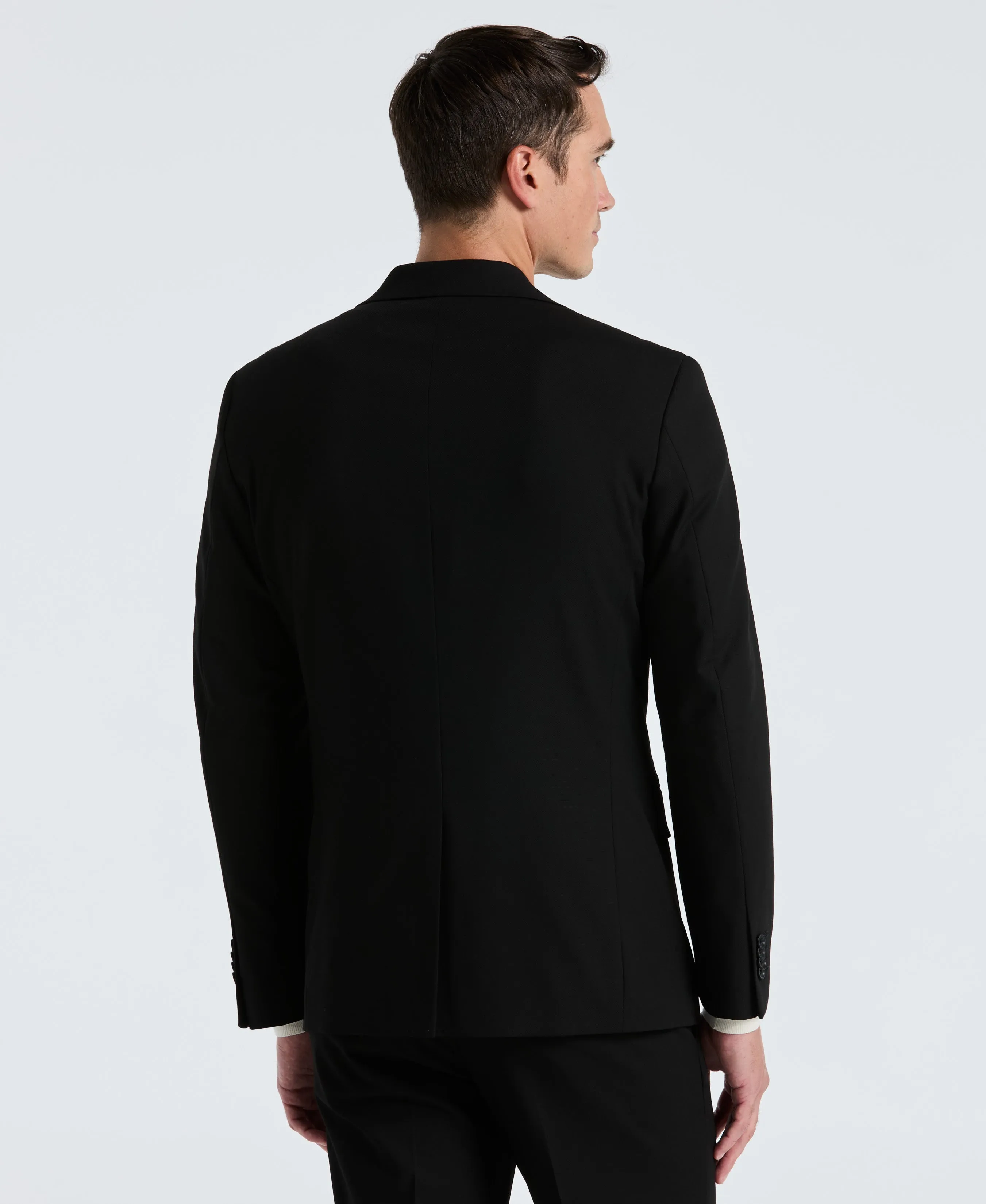 Slim Fit Black Louis Suit sold by Perry Ellis product image thumbnail 3