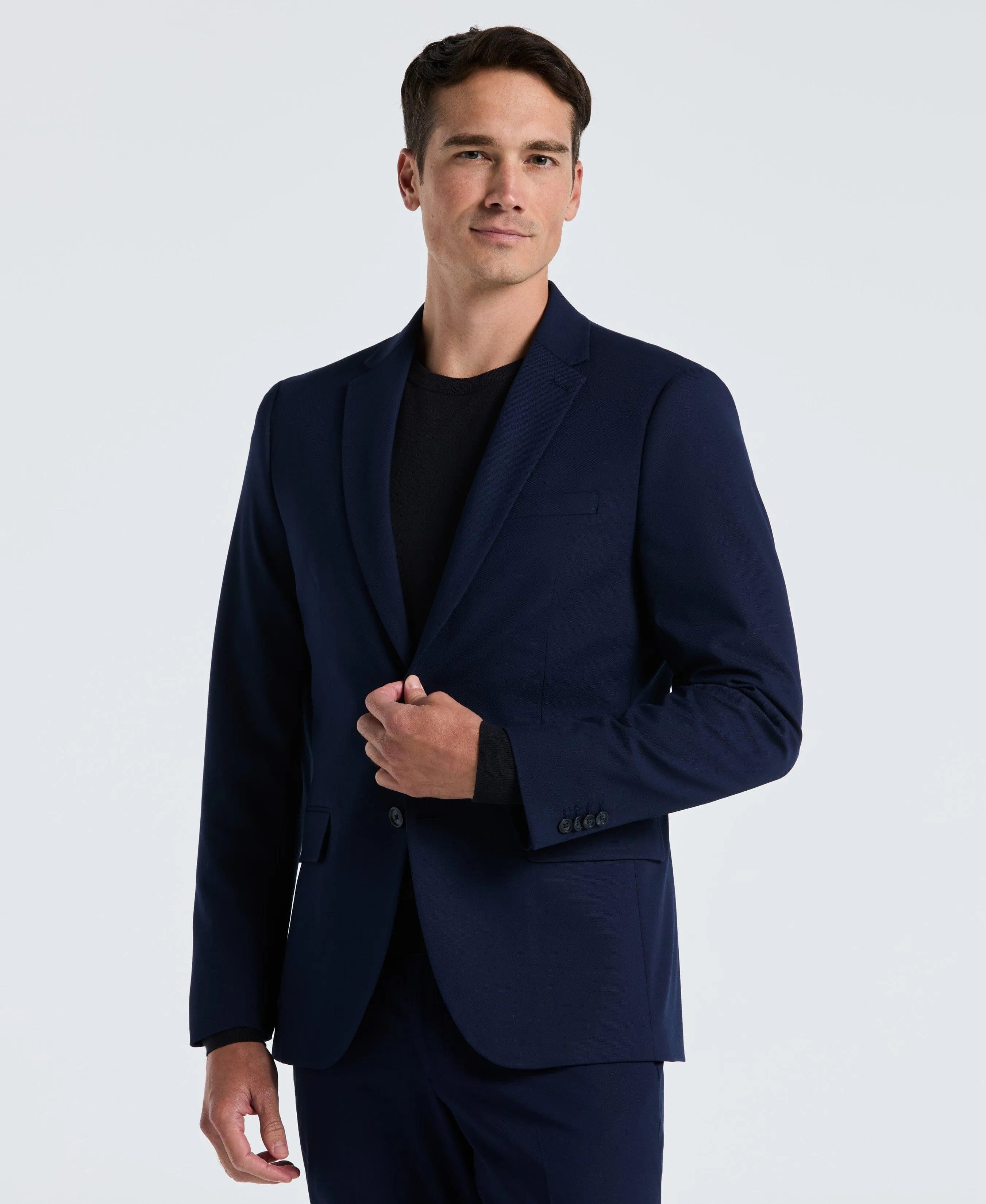 Slim Fit Navy Louis Suit sold by Perry Ellis product image thumbnail 2