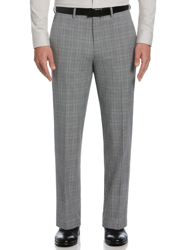 Classic Fit Stretch Plaid Suit Pant sold by Perry Ellis