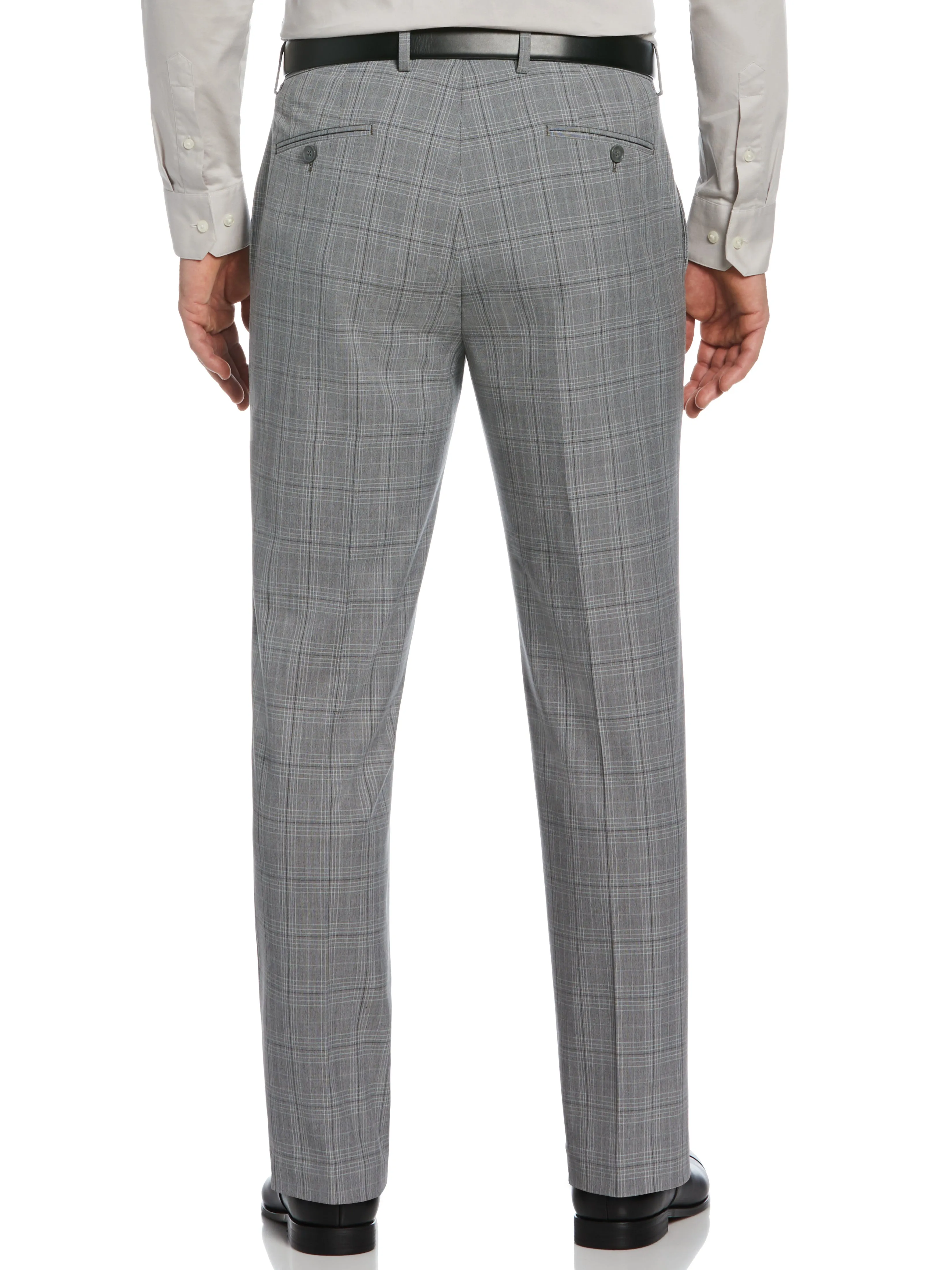 Classic Fit Stretch Plaid Suit Pant sold by Perry Ellis product image thumbnail 3
