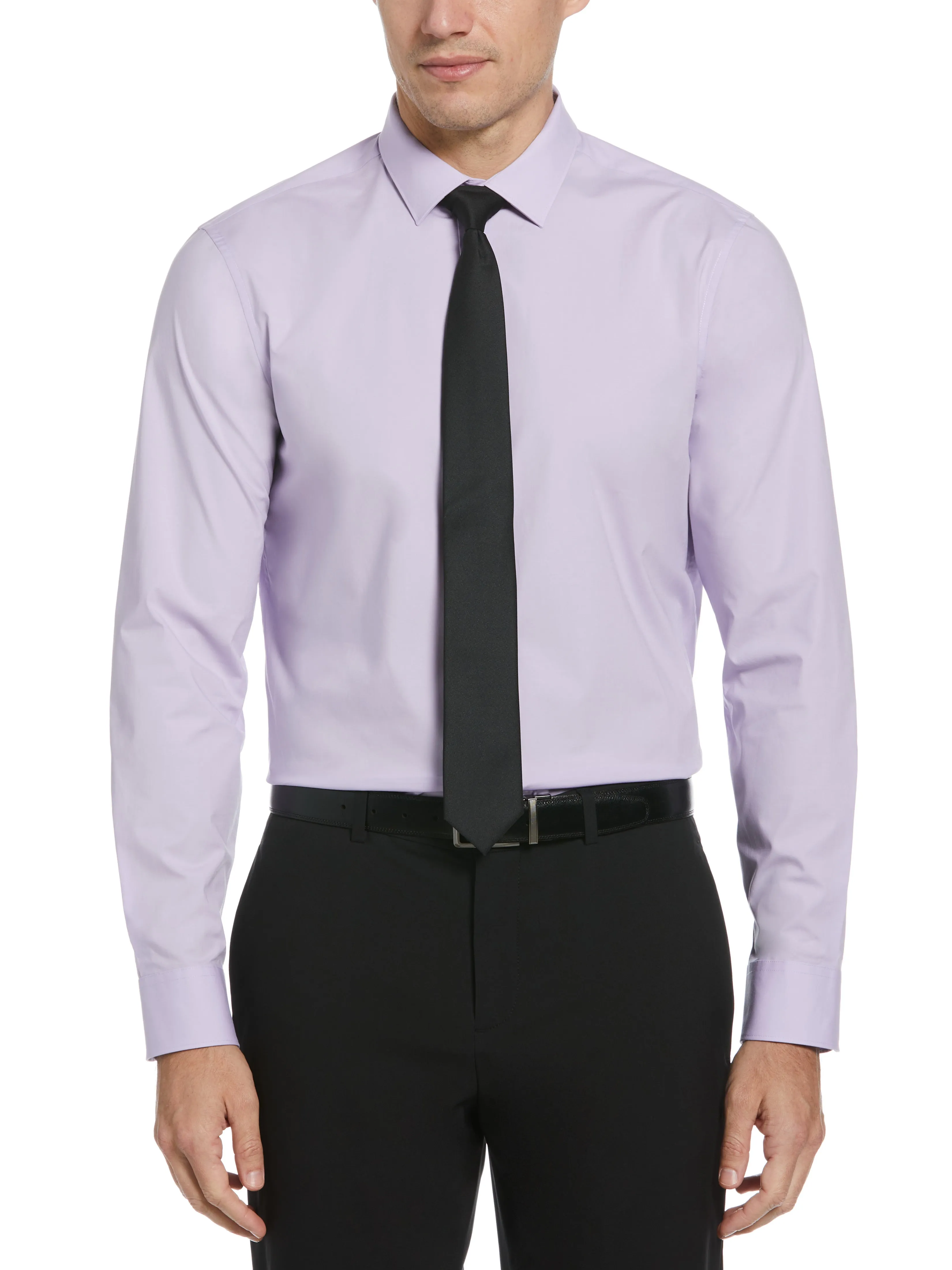 Luxury Cotton Poplin Dress Shirt sold by Perry Ellis product image thumbnail 5