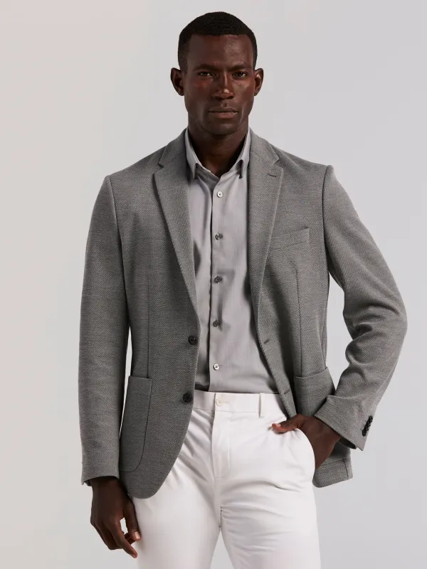 Slim Fit Unlined Textured Sportcoat sold by Perry Ellis