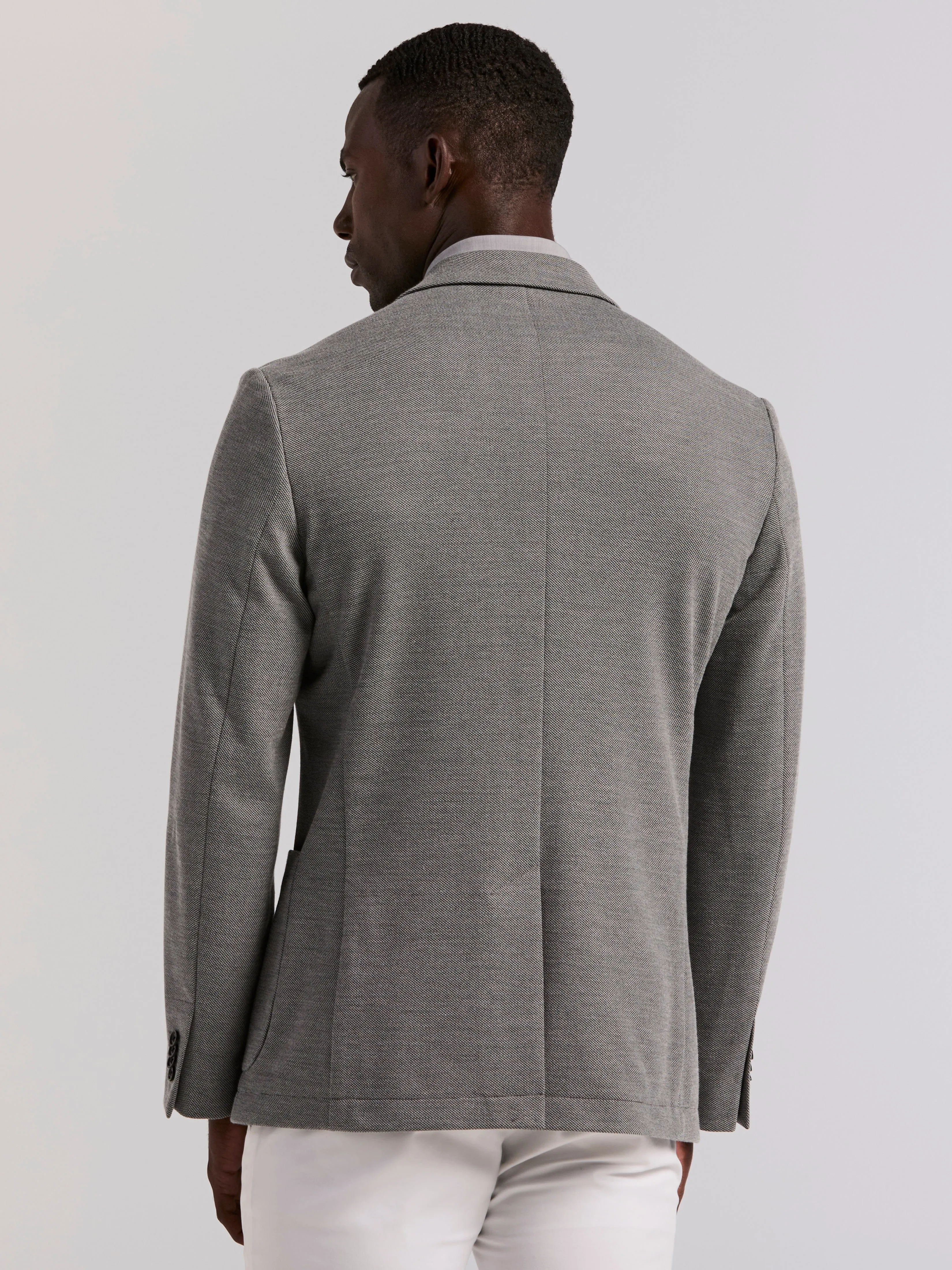 Slim Fit Unlined Textured Sportcoat sold by Perry Ellis product image thumbnail 3