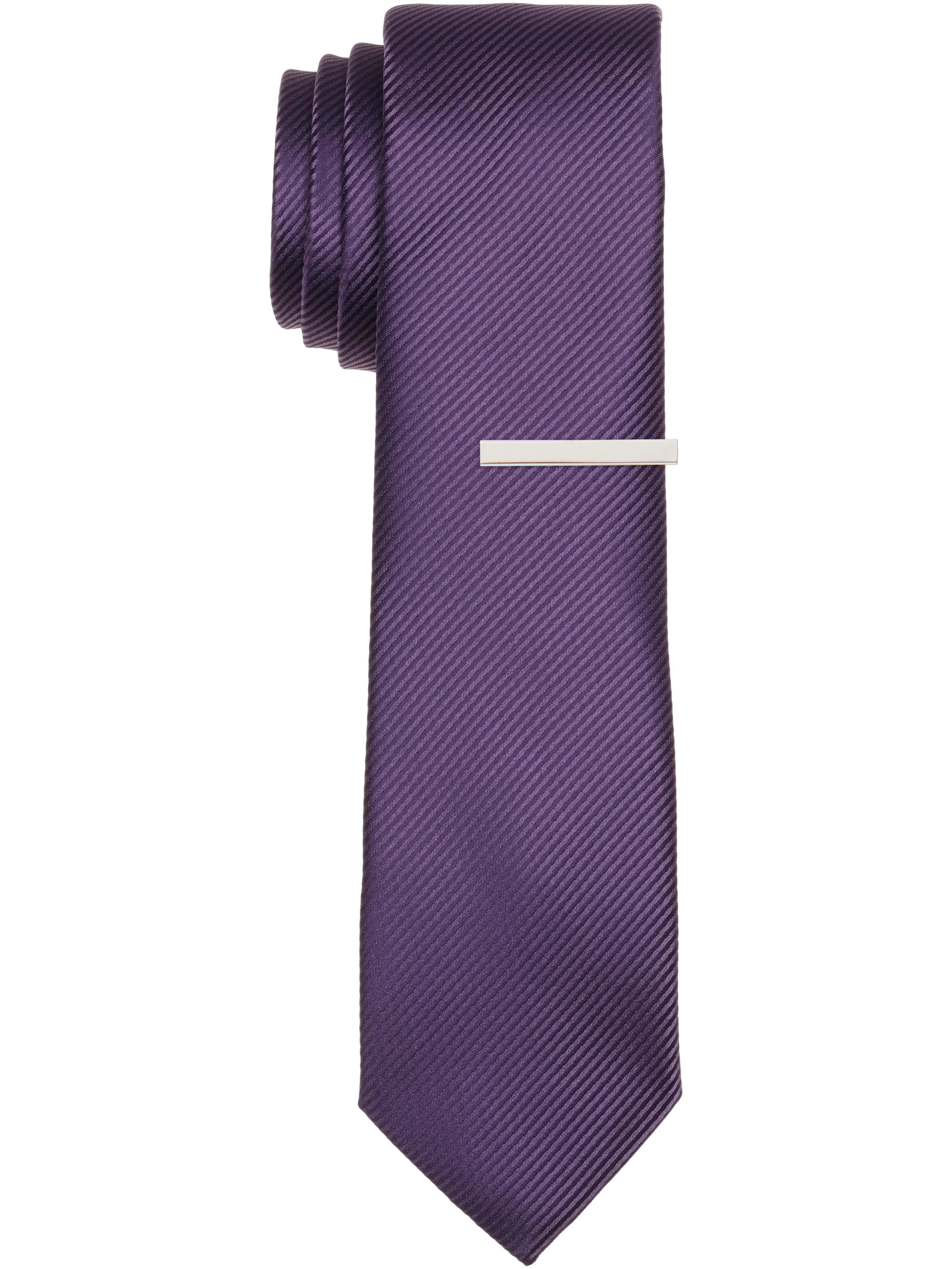 Slim Fit Fineline Solid Tie sold by Perry Ellis product image thumbnail 2